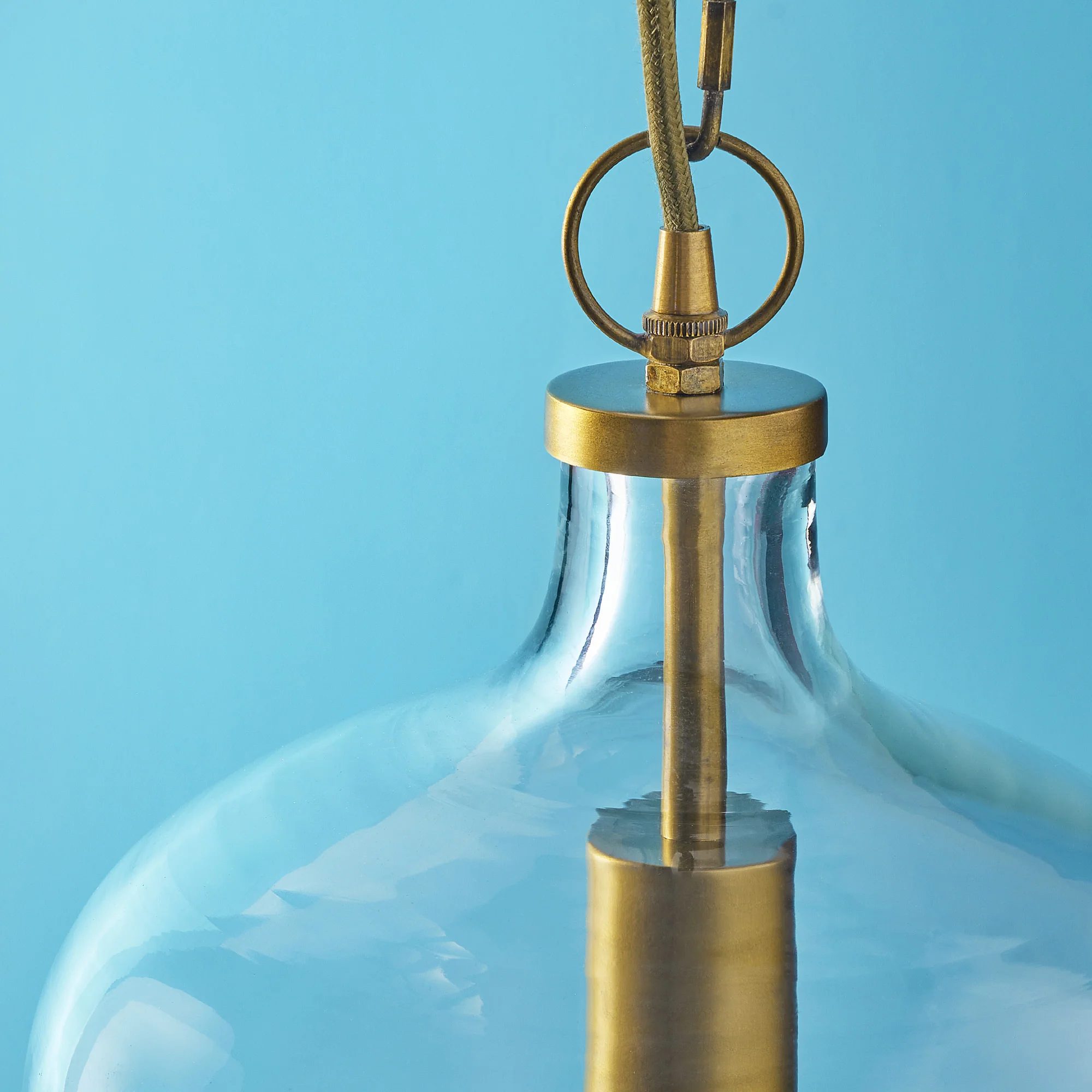 Rumeli pendant light in clear glass - Image 7