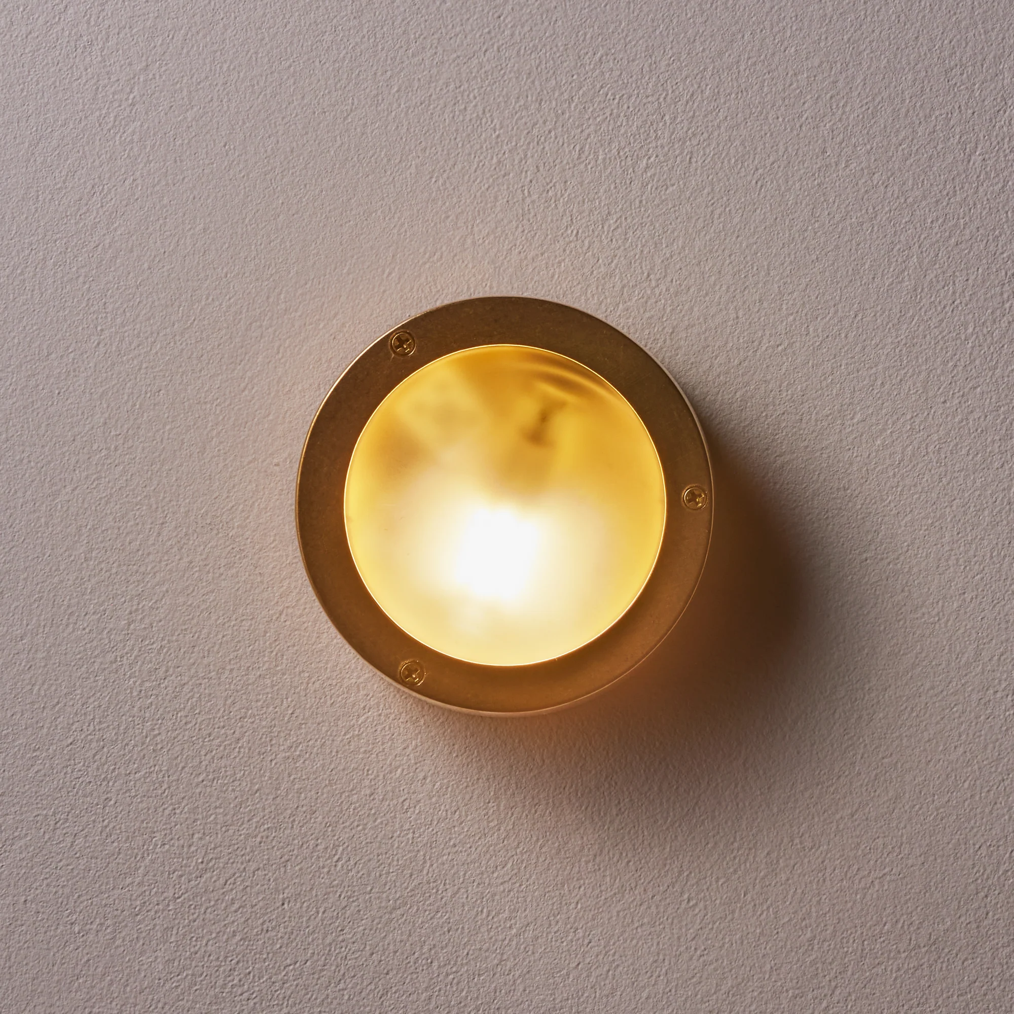 Saltwick IP54 bulkhead in natural unlacquered brass - Image 10