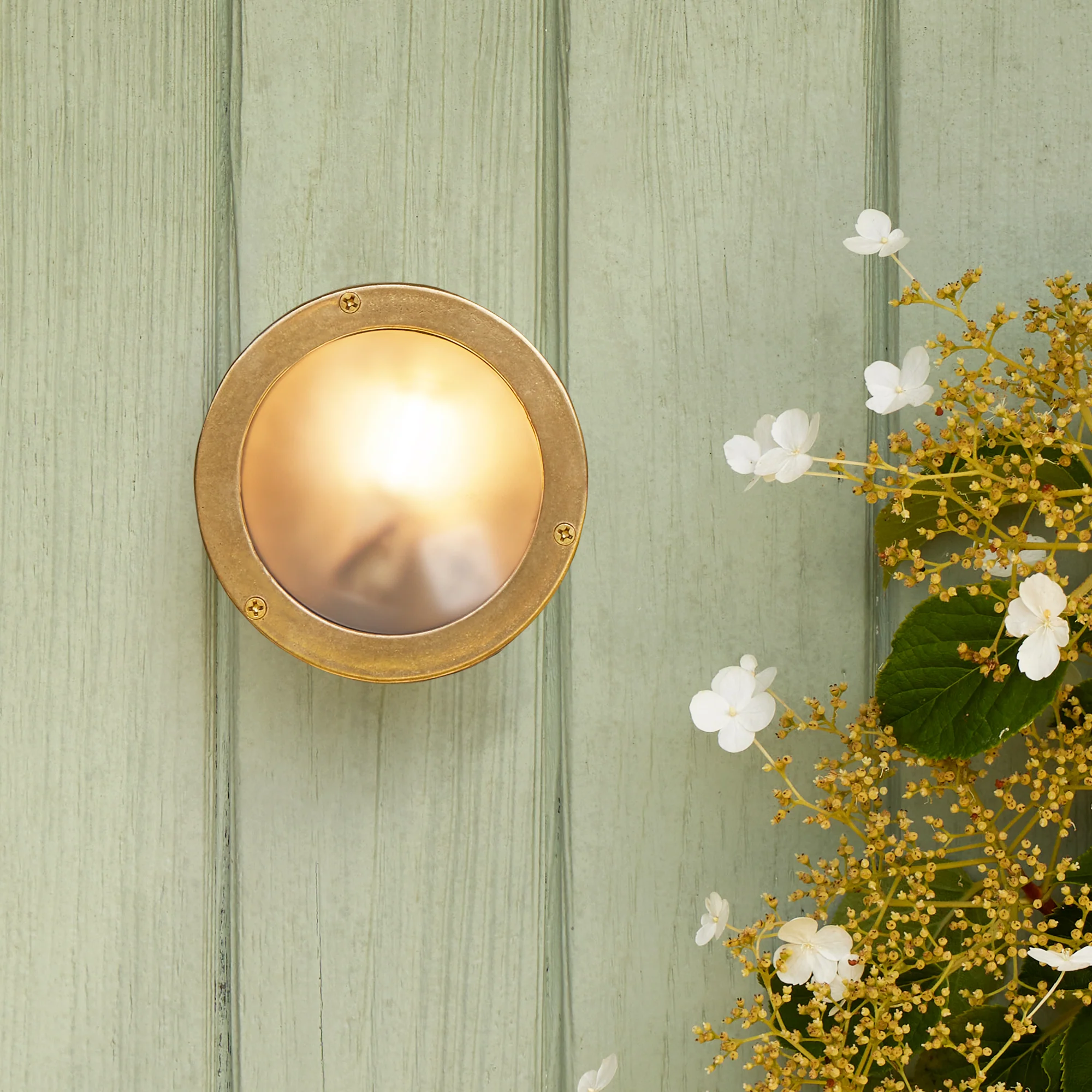 Saltwick IP54 bulkhead in natural unlacquered brass - Image 4