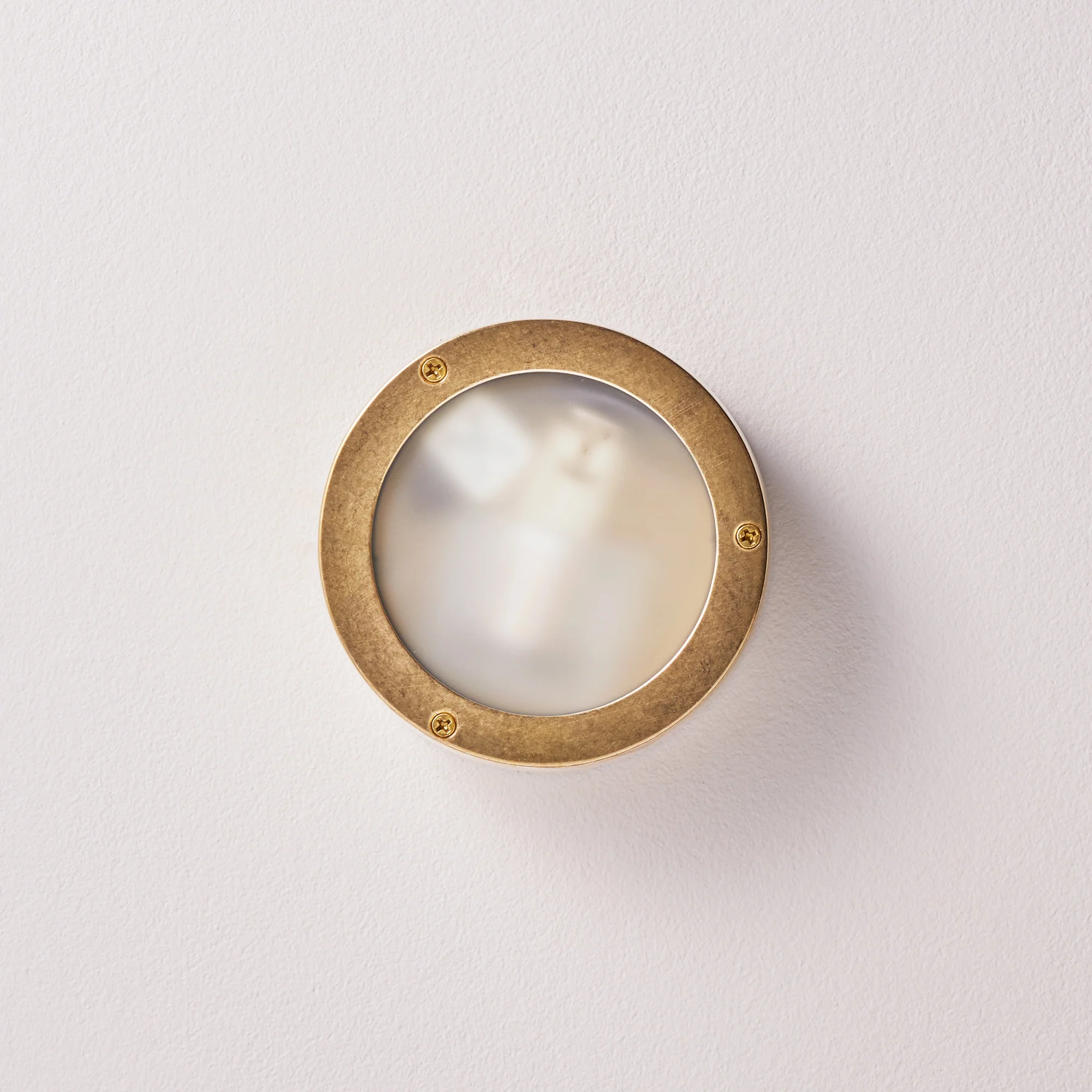 Saltwick IP54 bulkhead in natural unlacquered brass - Image 9