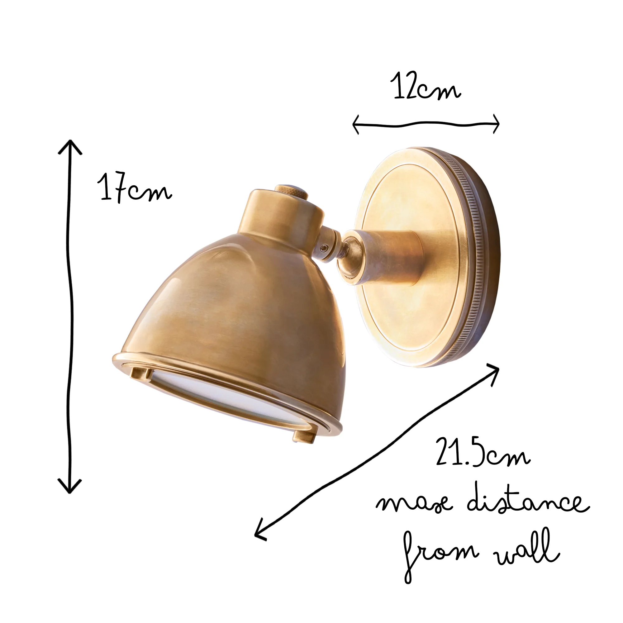 Schmorg IP54 wall light in brass - Image 11