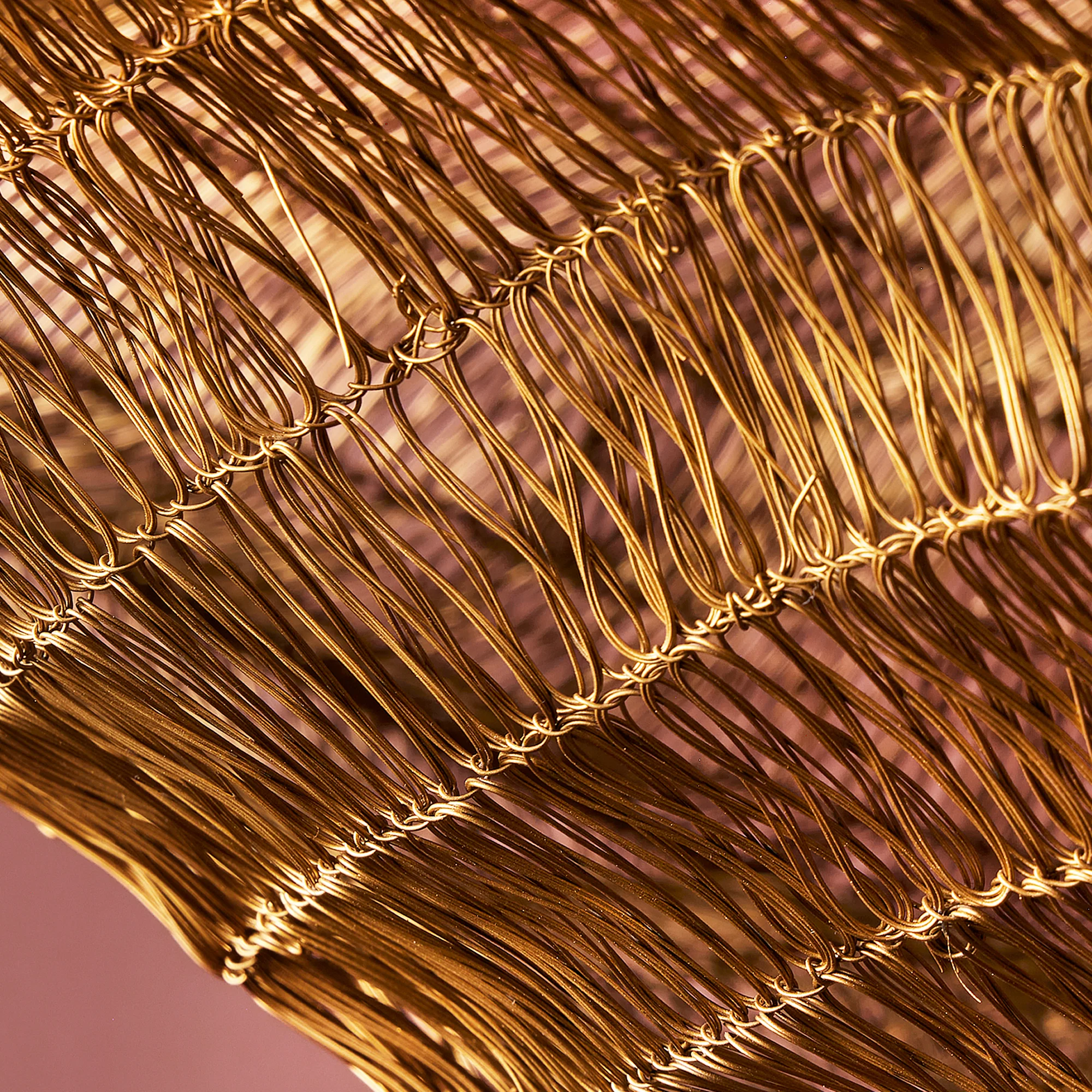 Scrunch pendant in brass - Image 6