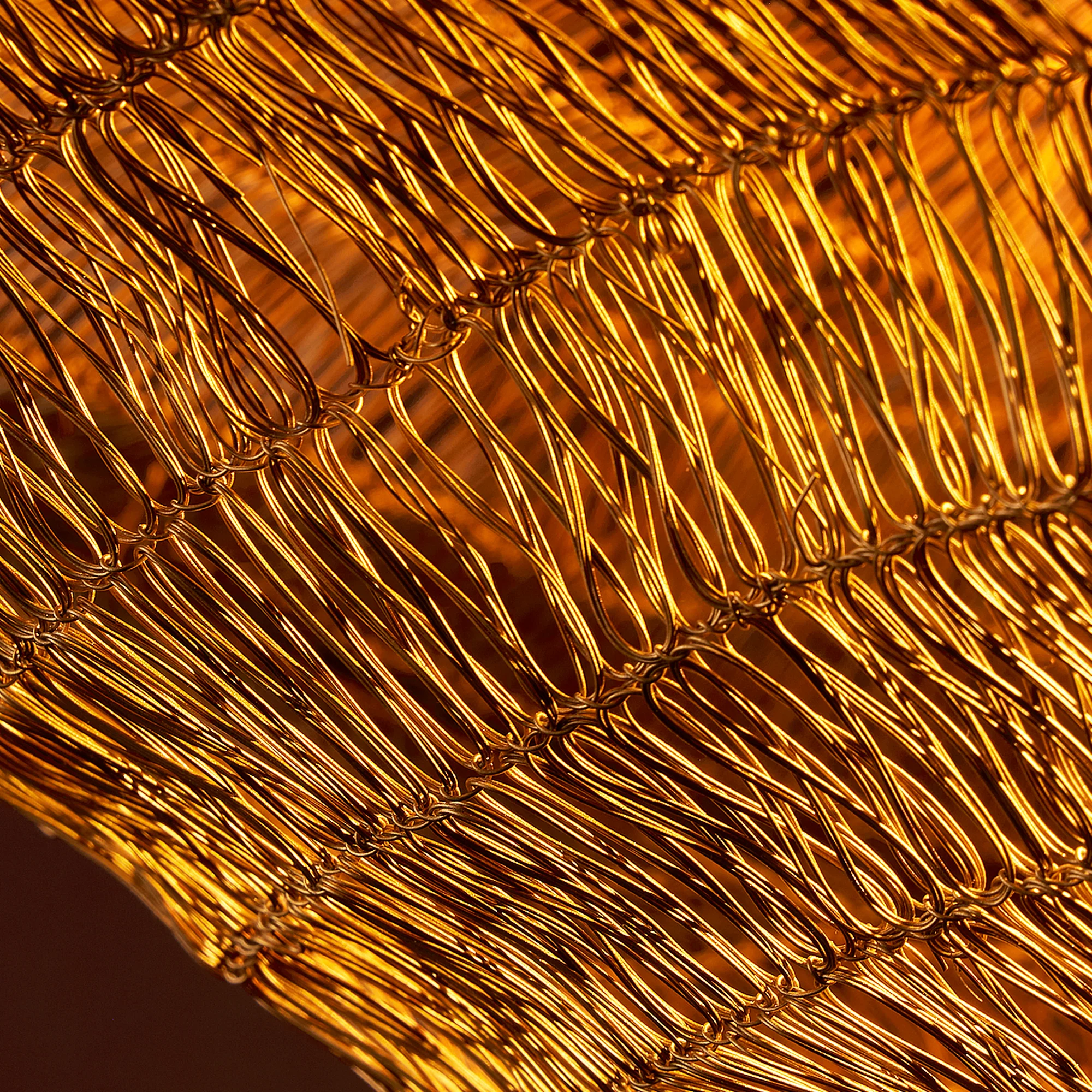 Scrunch pendant in brass - Image 8