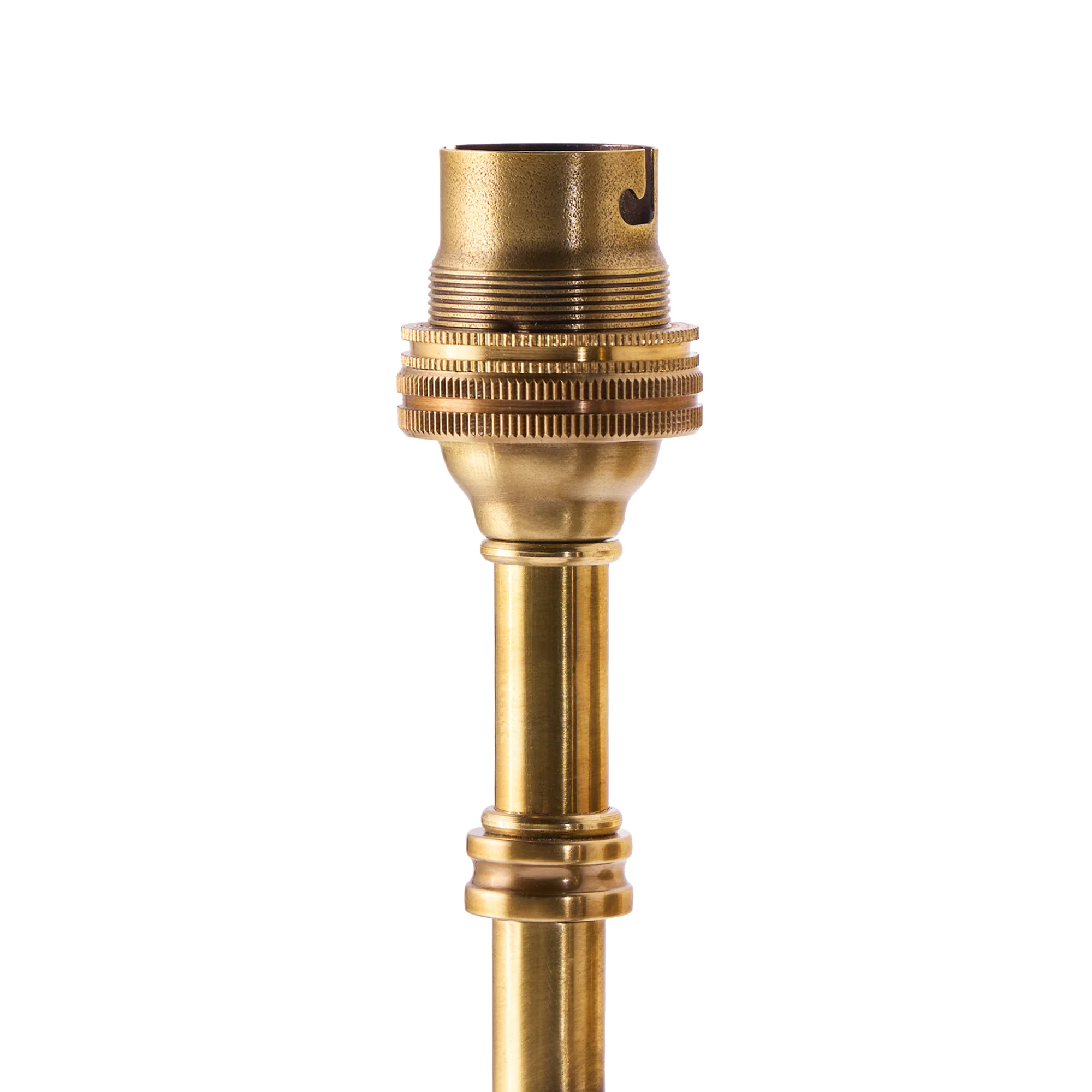 Single Parker wall fitting in antique brass - Image 2