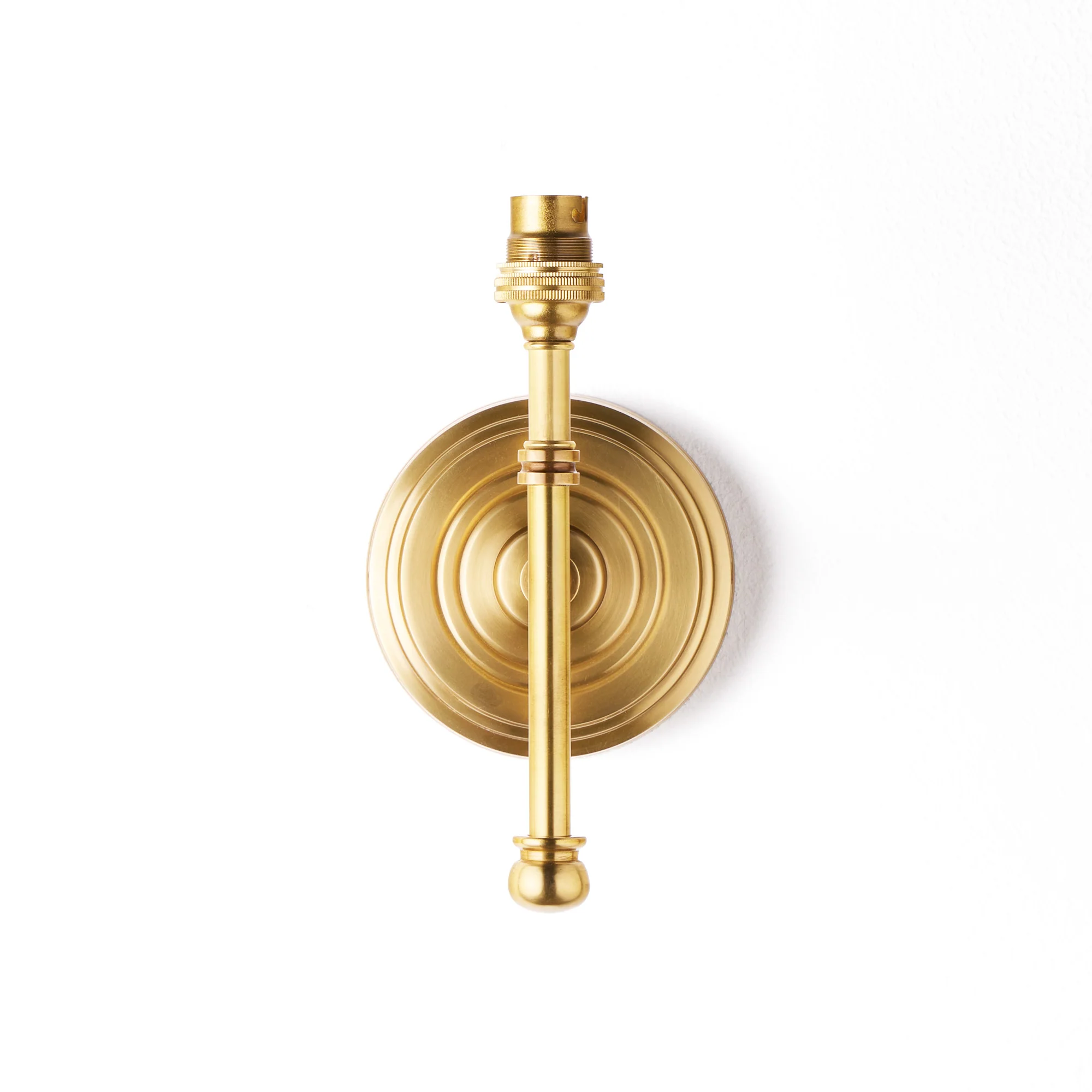Single Parker wall fitting in antique brass - Image 4