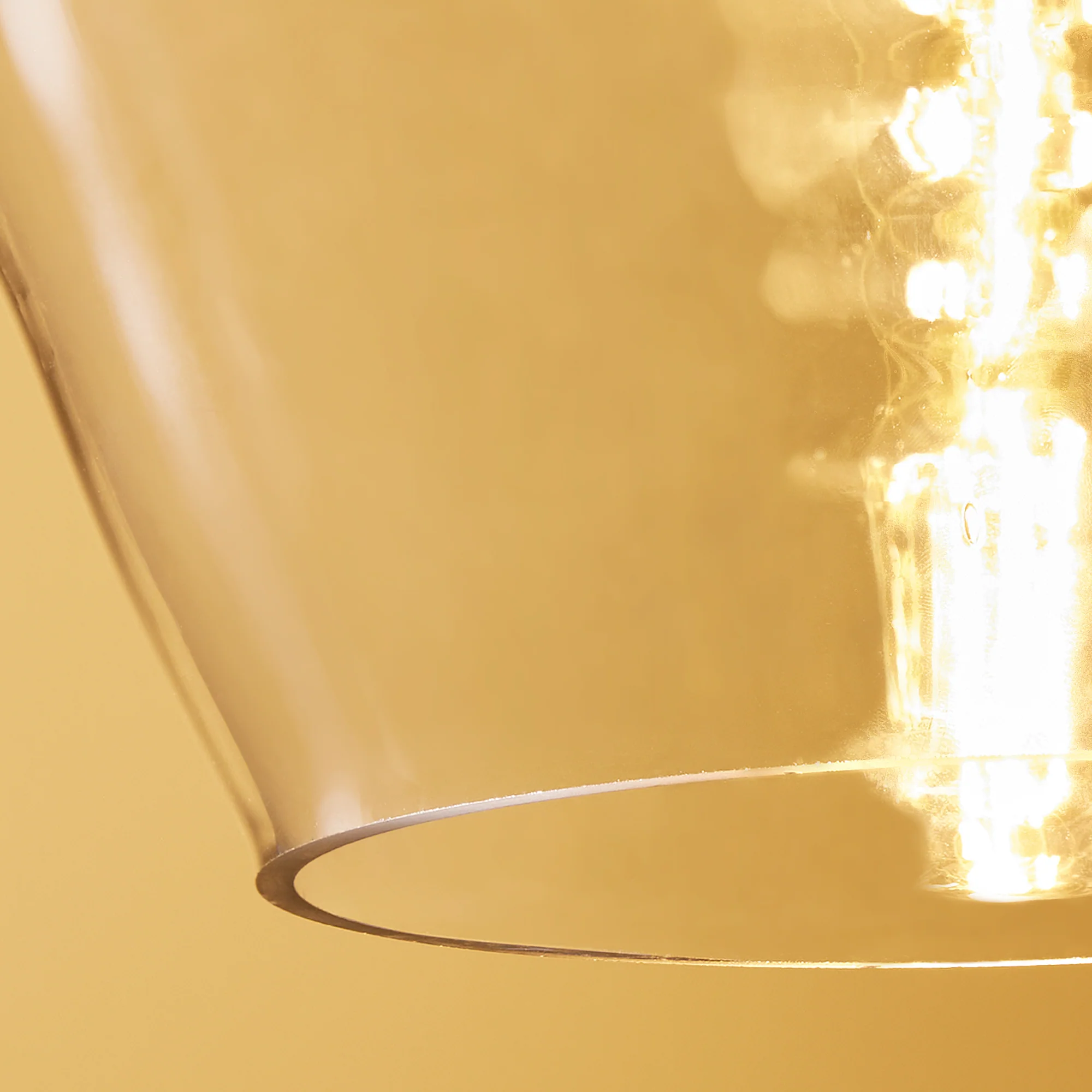 Small Zindarella pendant in clear glass - Image 9