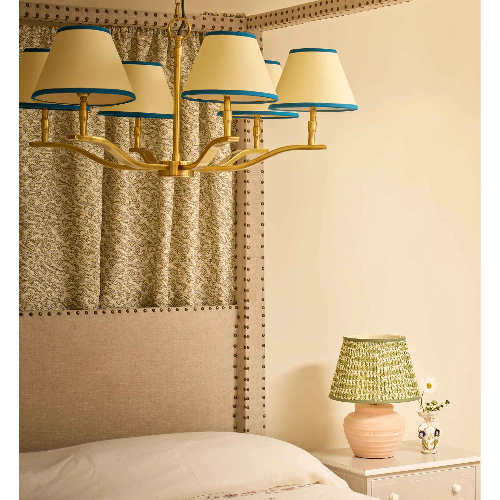 Smaller Ambrose Table Lamp in Natural Terracotta - Image 6