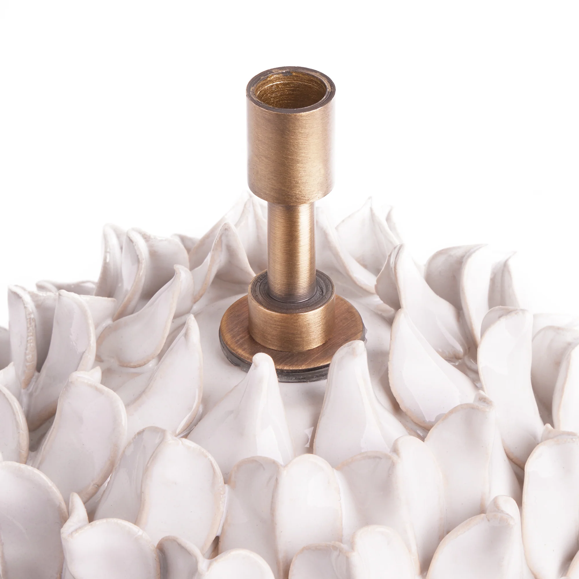 Smaller Anetta rechargeable table lamp in stone - Image 7