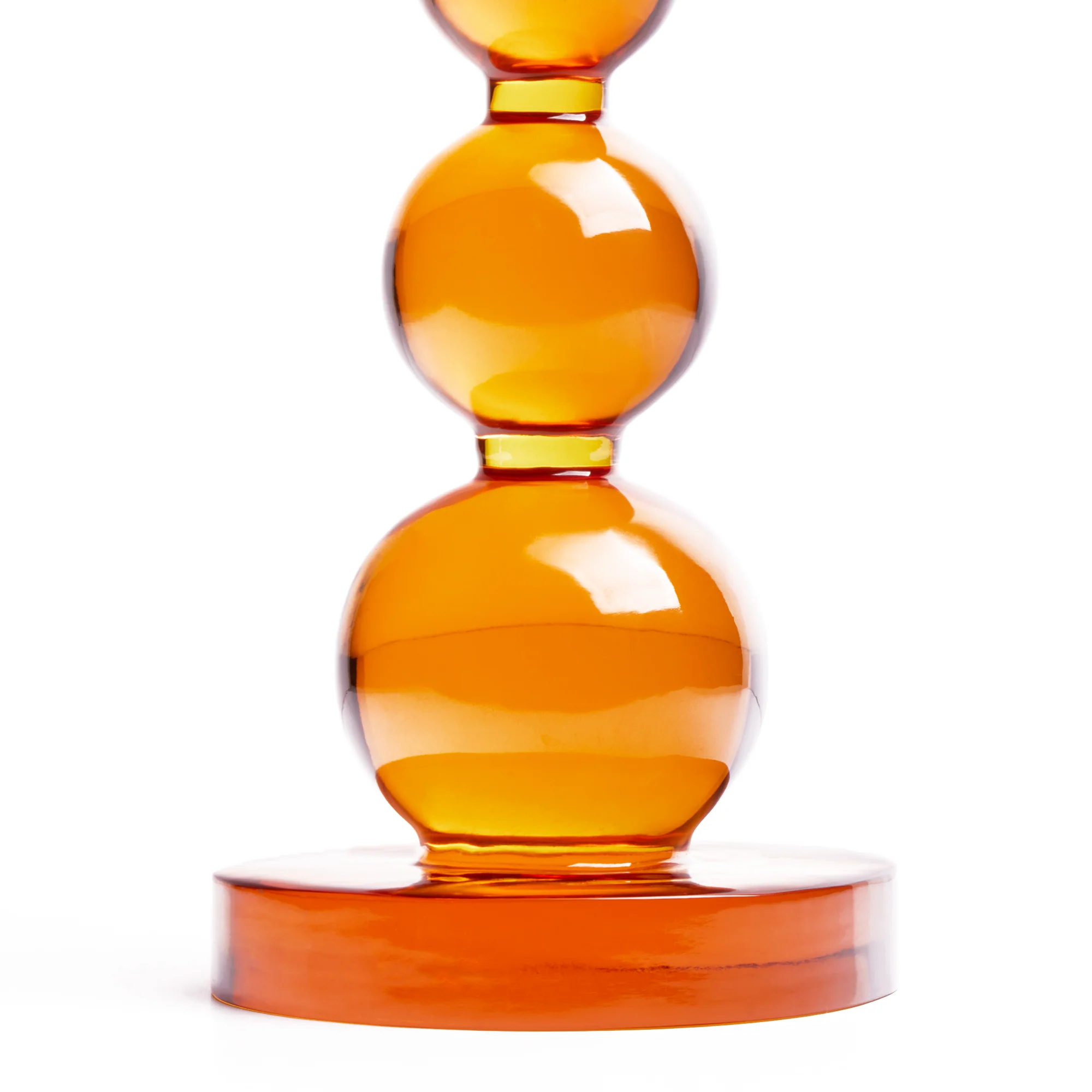 Smaller Aurora rechargeable table lamp in amber - Image 5
