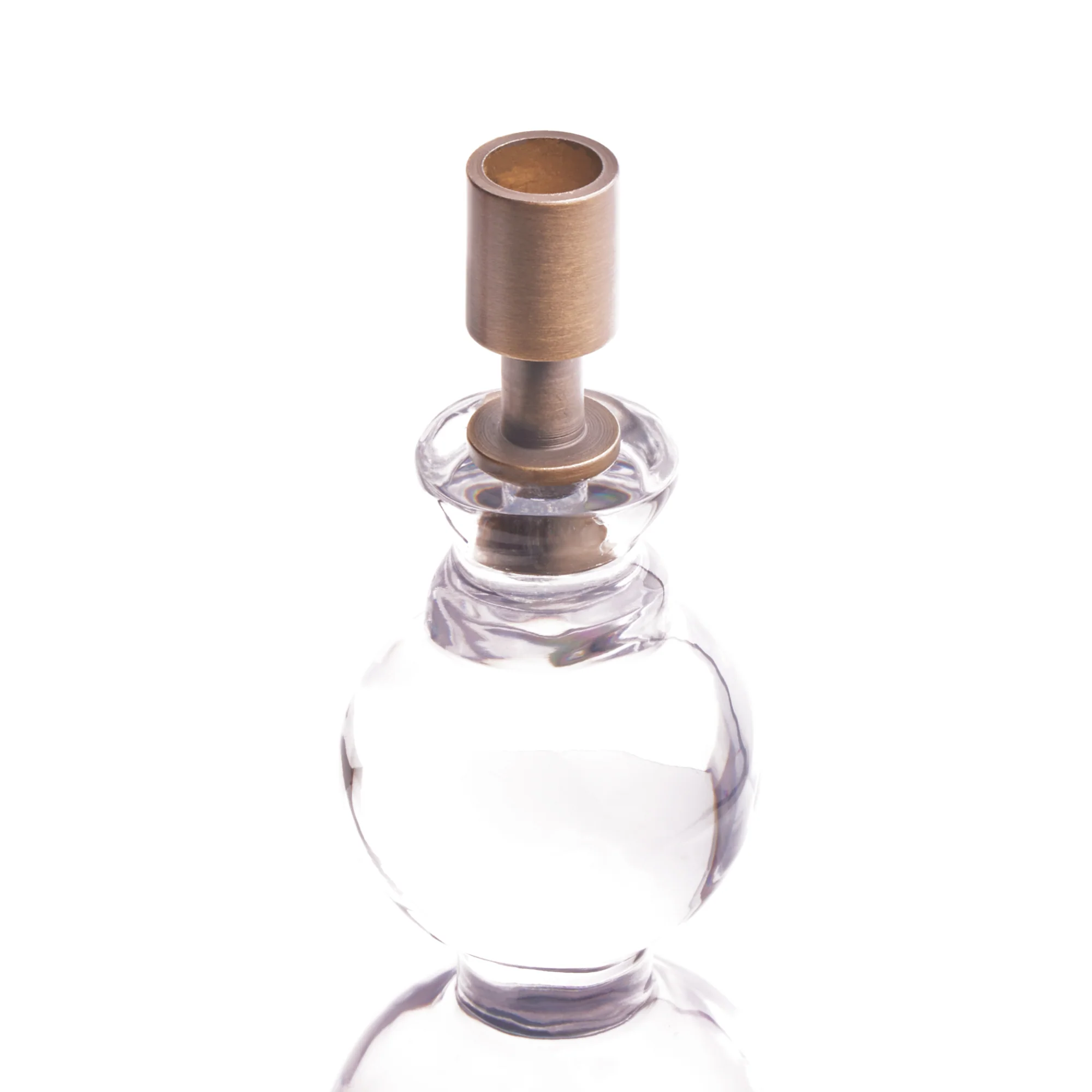 Smaller Aurora rechargeable table lamp in clear - Image 7