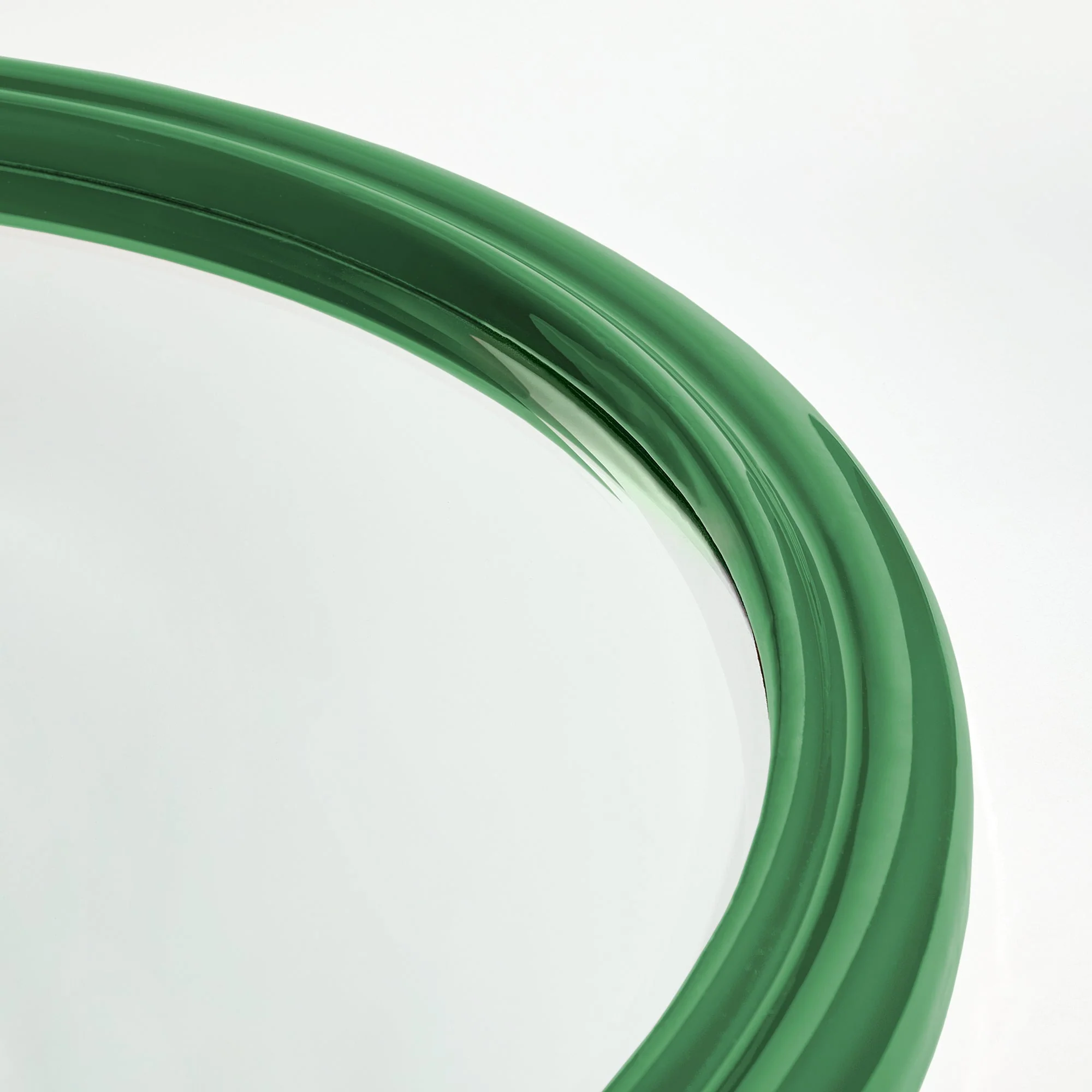 Smaller Cinders Mirror in Forest Green - Image 3