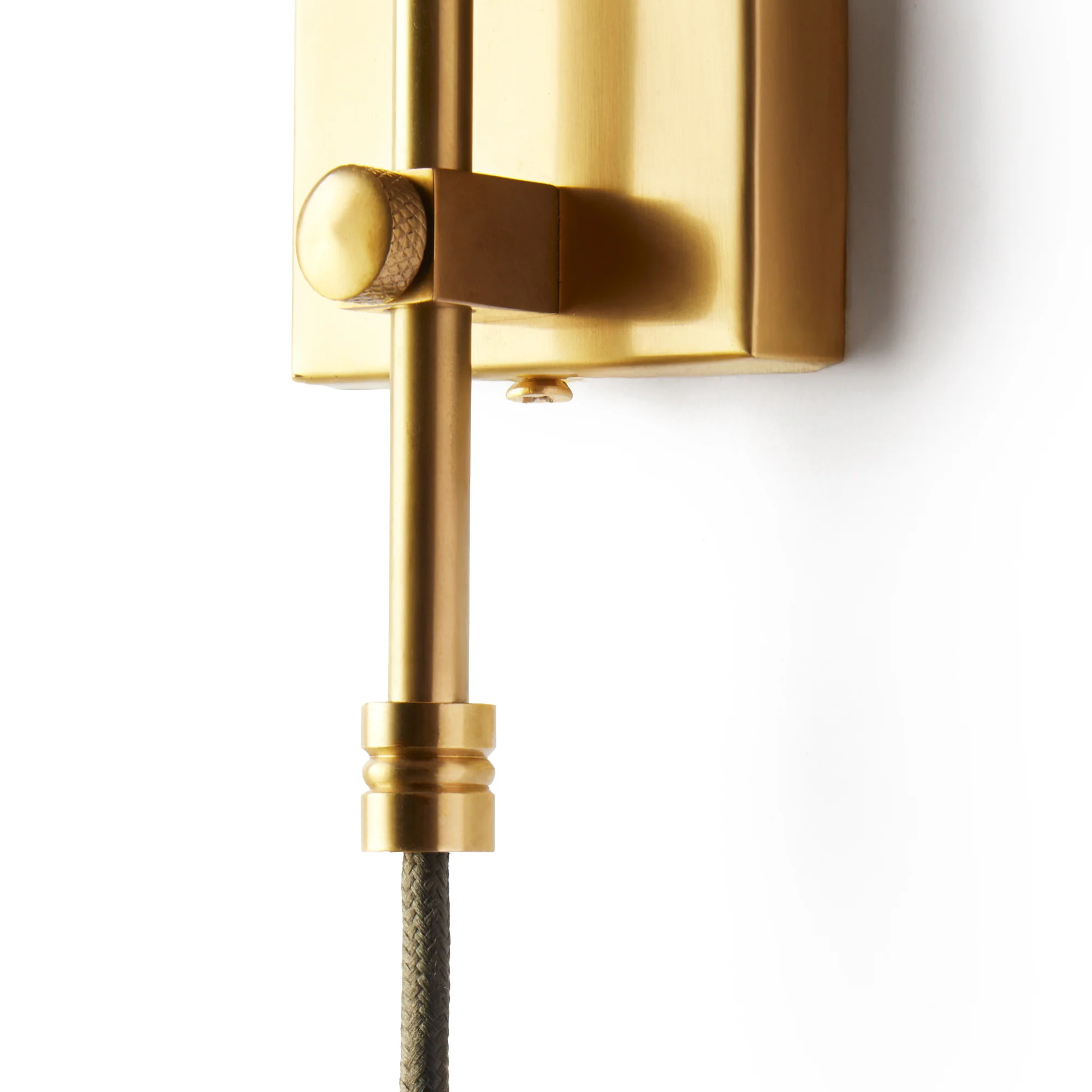 Smaller Cooper wall fitting in Brass - Image 5