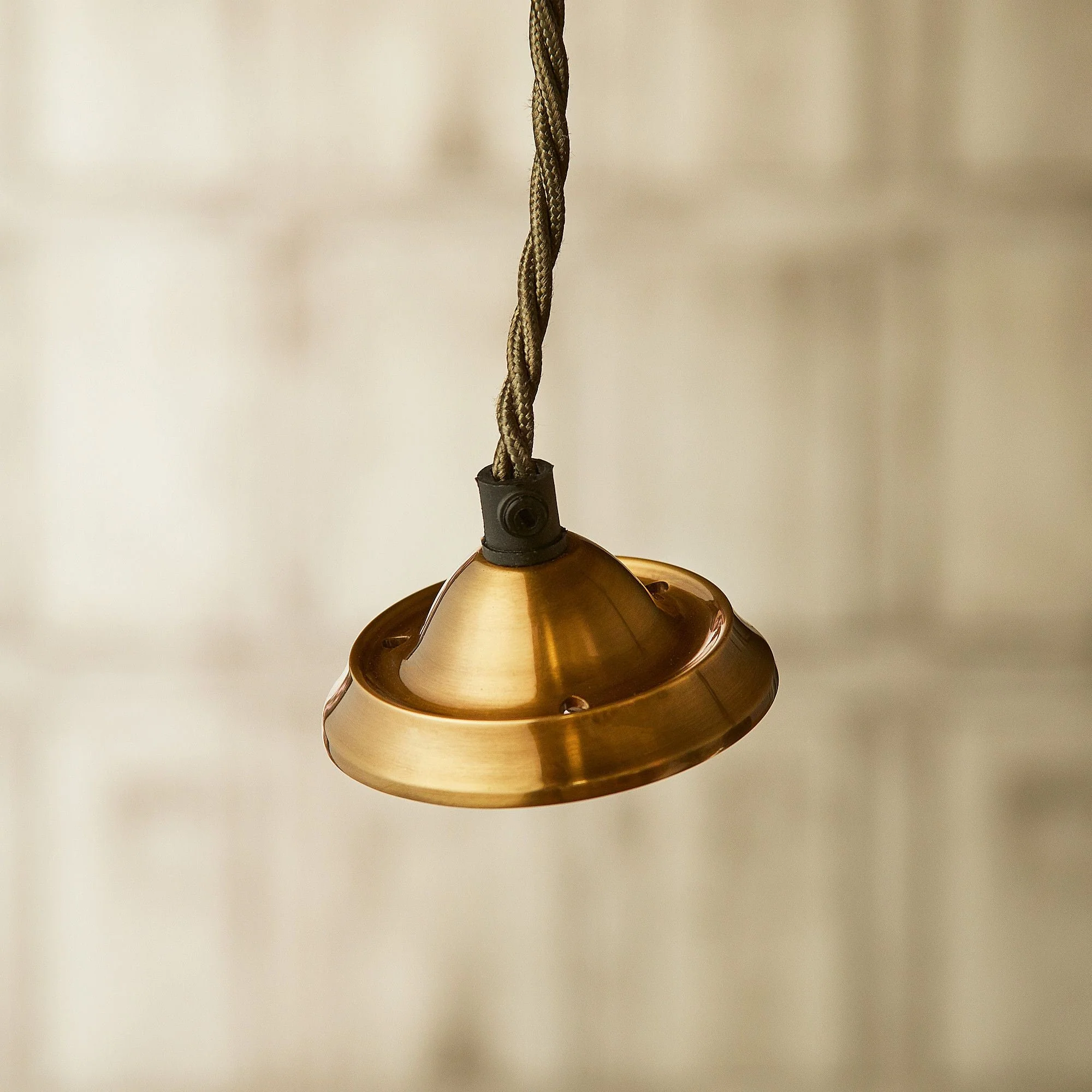Smaller Demijohn pendant in grey blown glass - Image 5