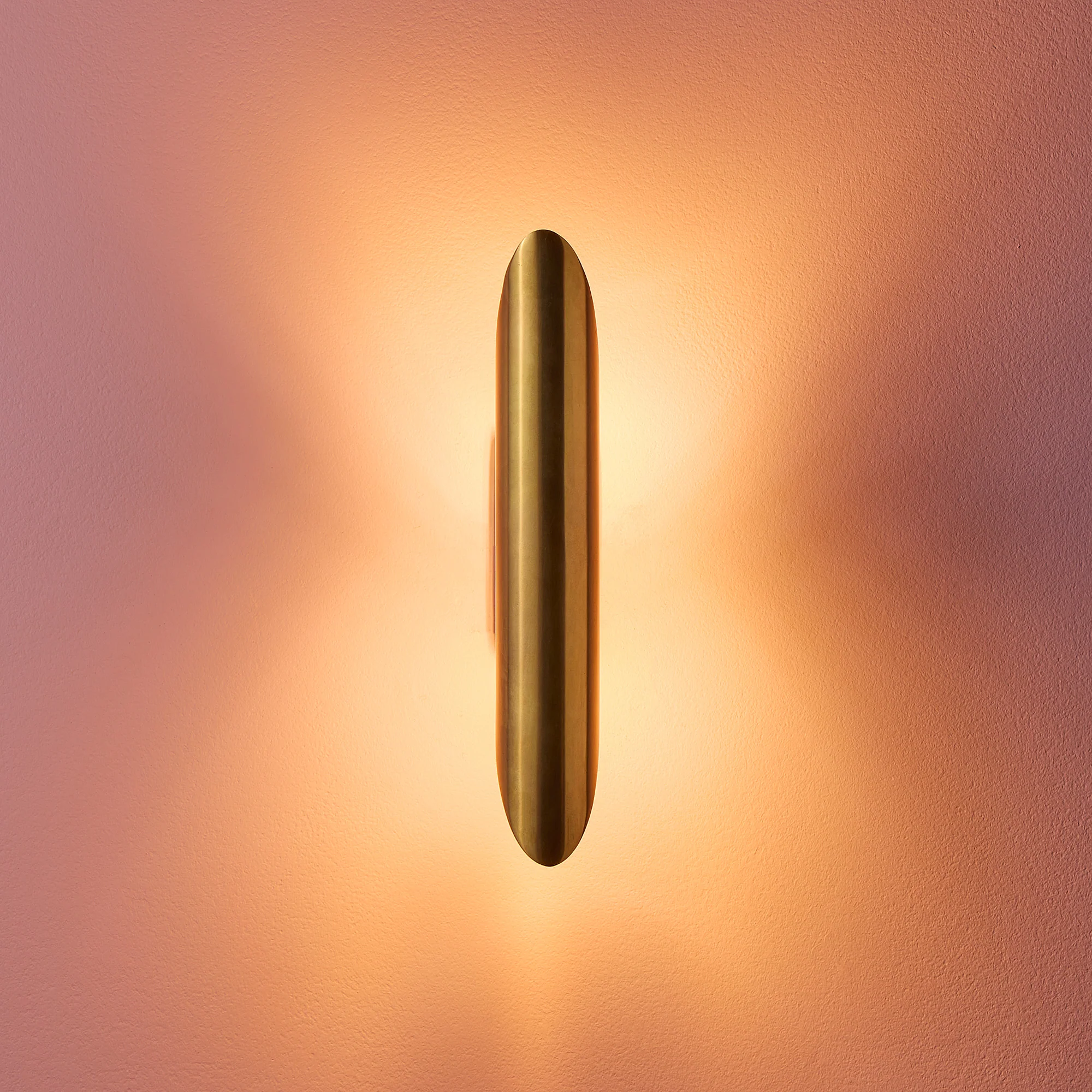 Smaller Duet wall light in brass - Image 7