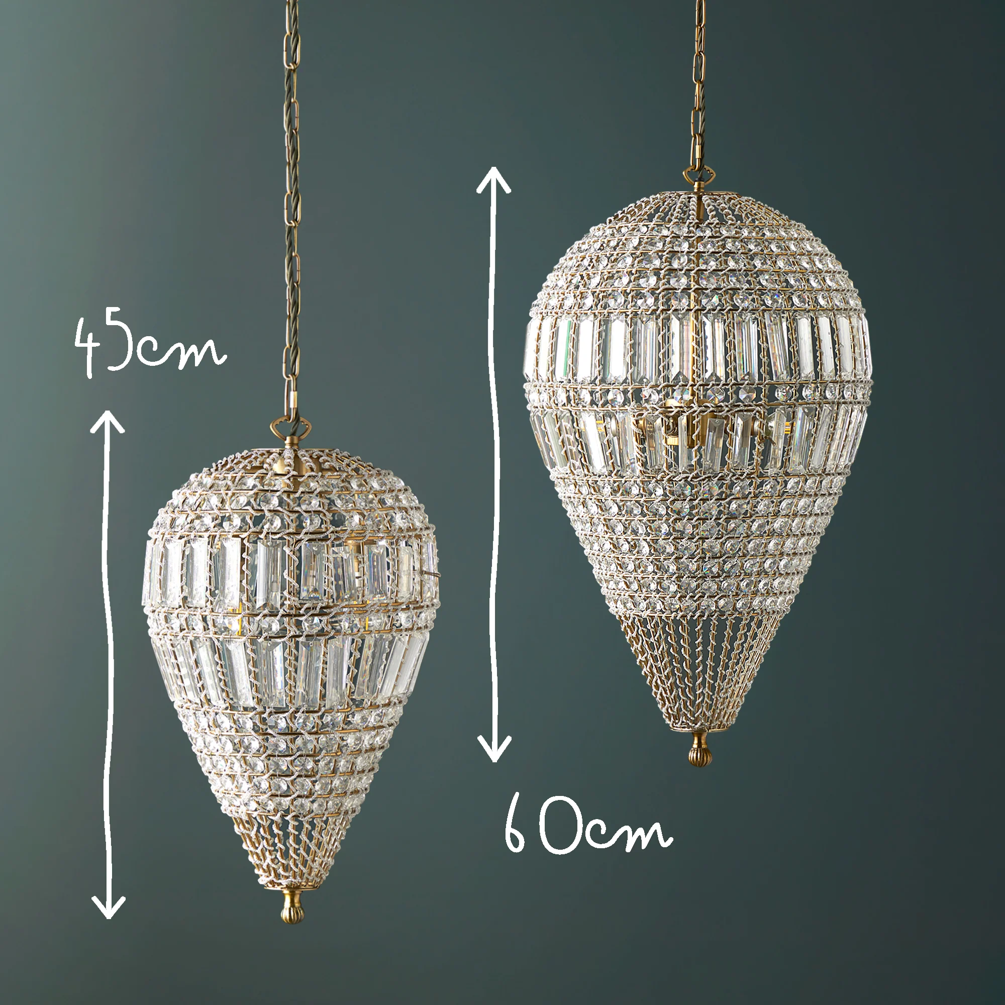 Smaller Lachrymose crystal chandelier - Image 14