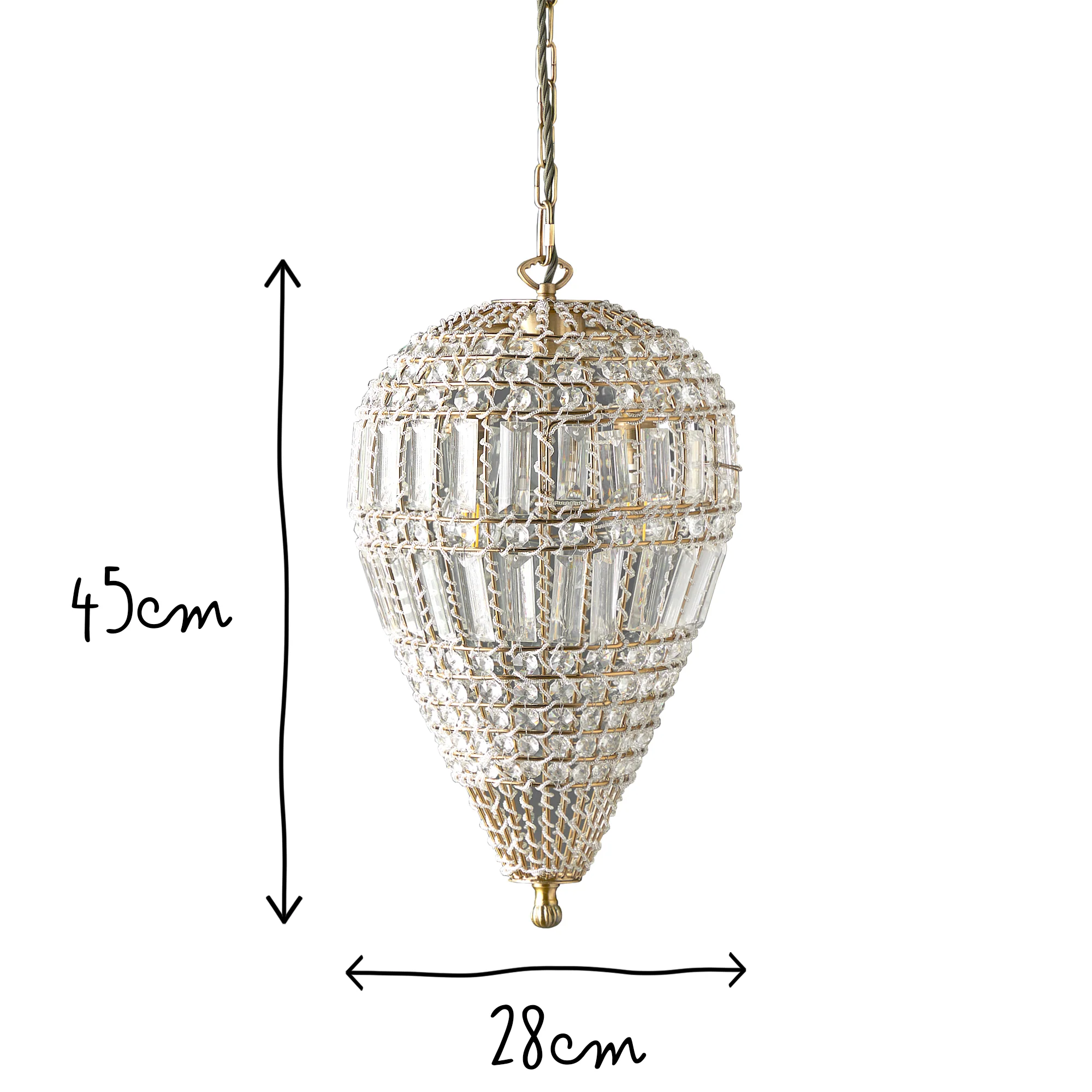 Smaller Lachrymose crystal chandelier - Image 15