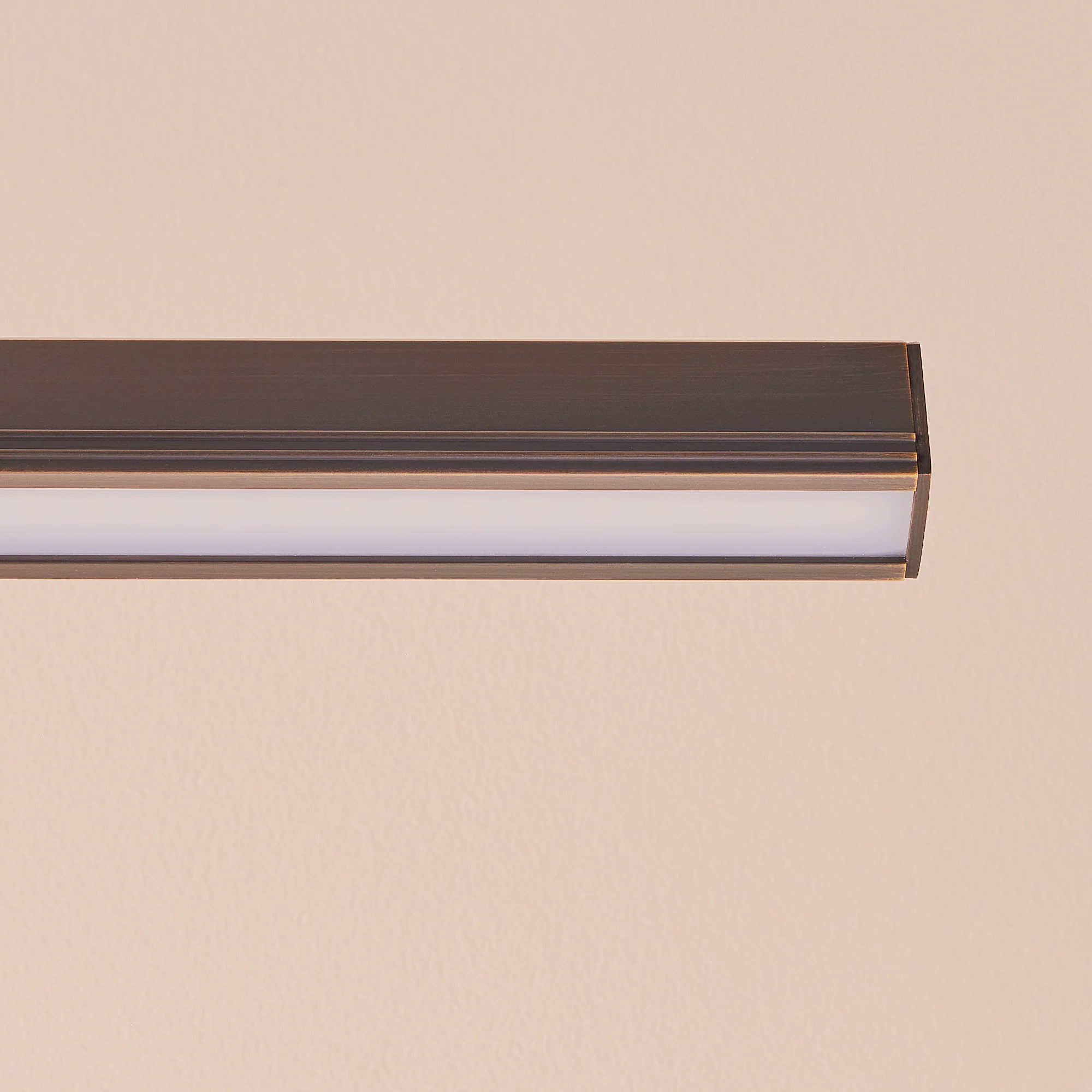 Smaller Marcel rechargeable picture light in bronze finish - Image 6
