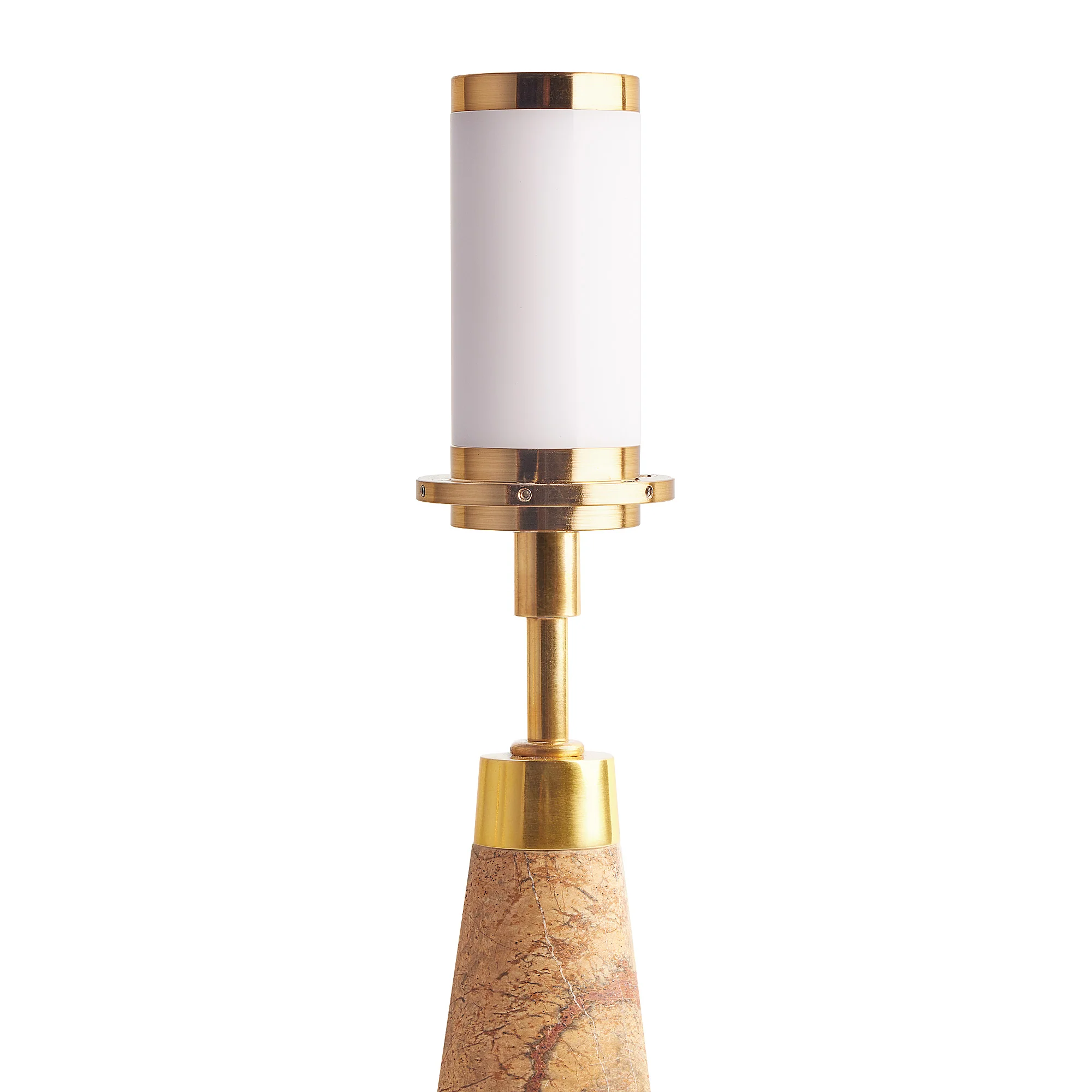 Smaller marmaron rechargeable table lamp in brown - Image 5