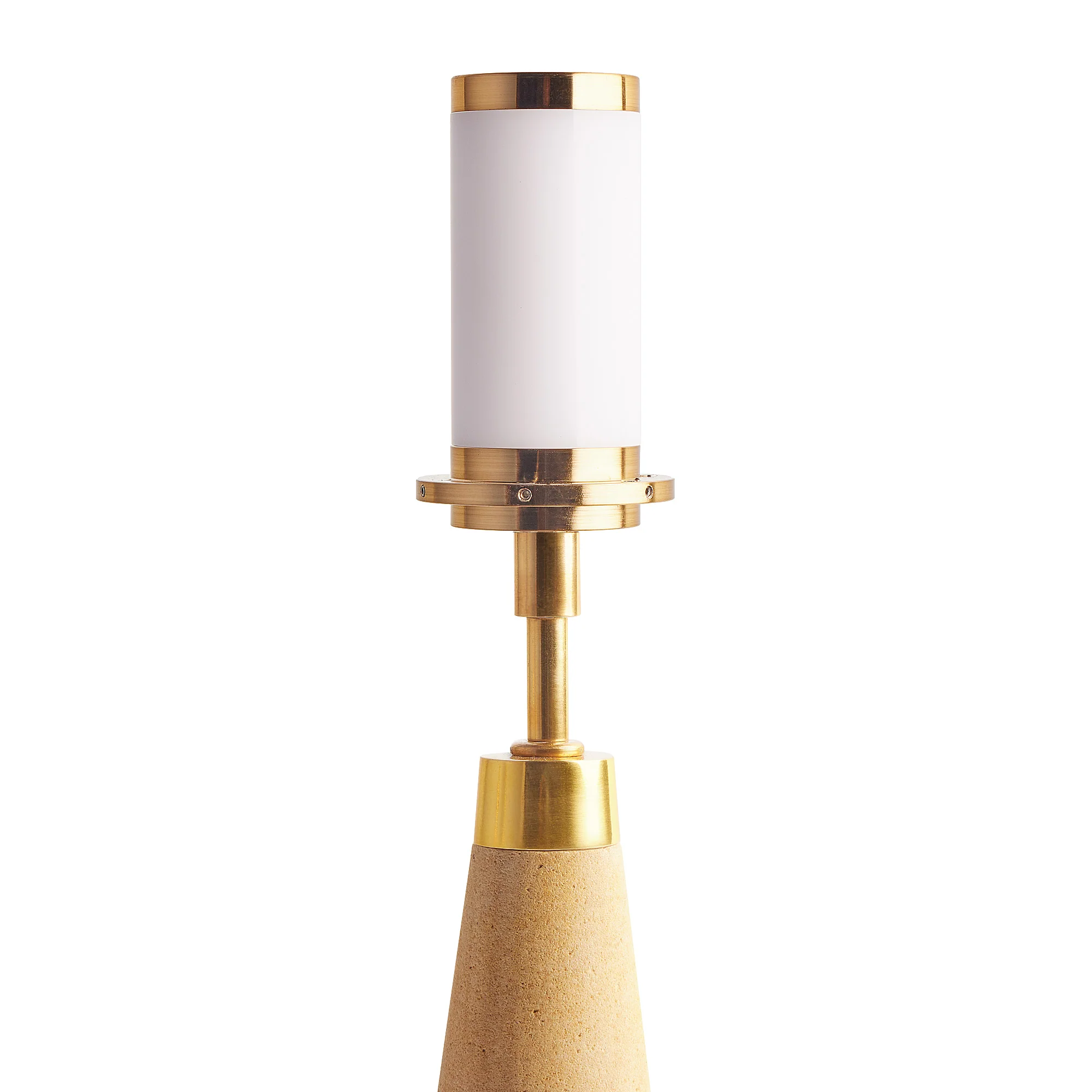 Smaller marmaron rechargeable table lamp in natural - Image 5