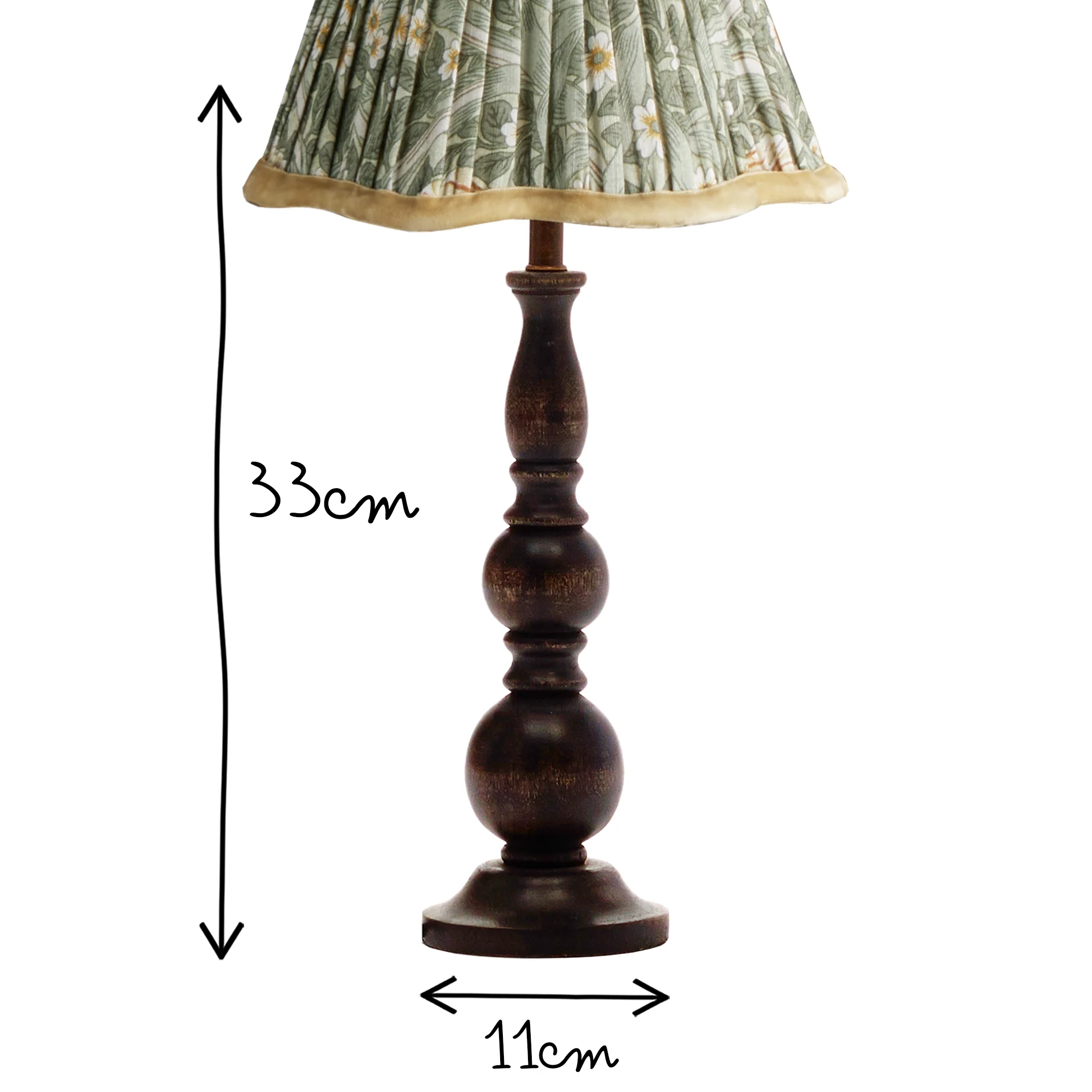 Smaller Otto table lamp in black - Image 13