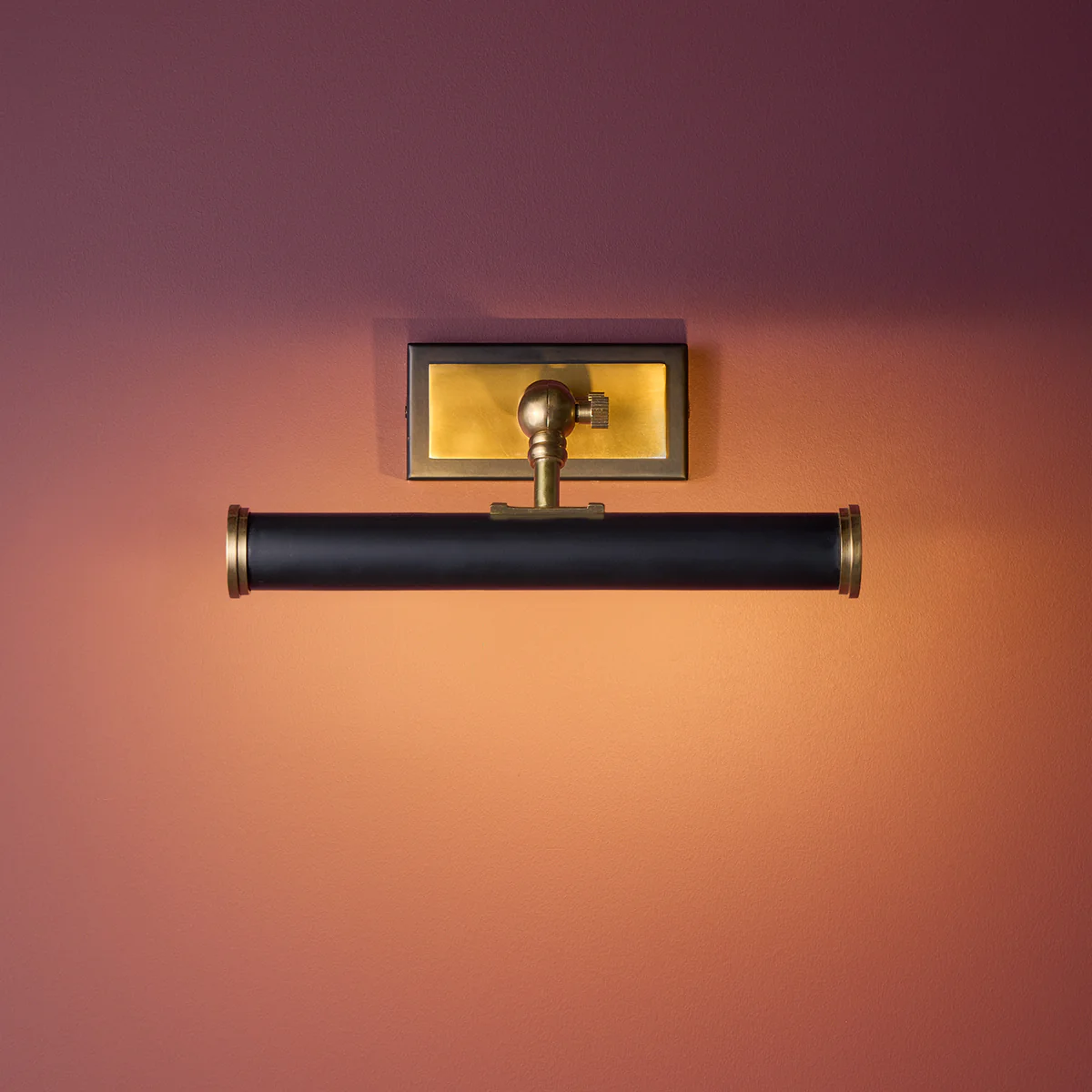 Smaller Pitcheroo picture light in black and brass - Image 2