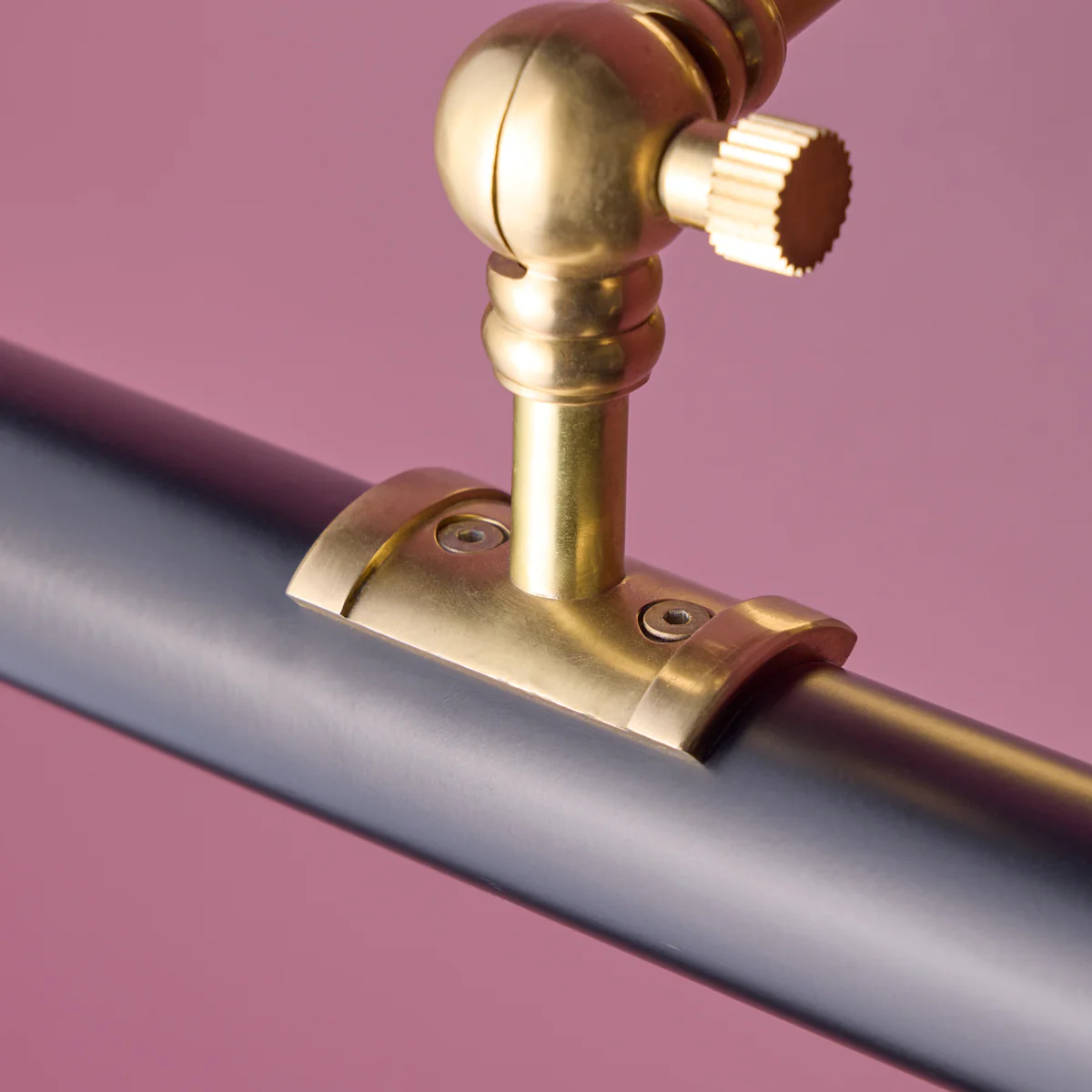 Smaller Pitcheroo picture light in black and brass - Image 8