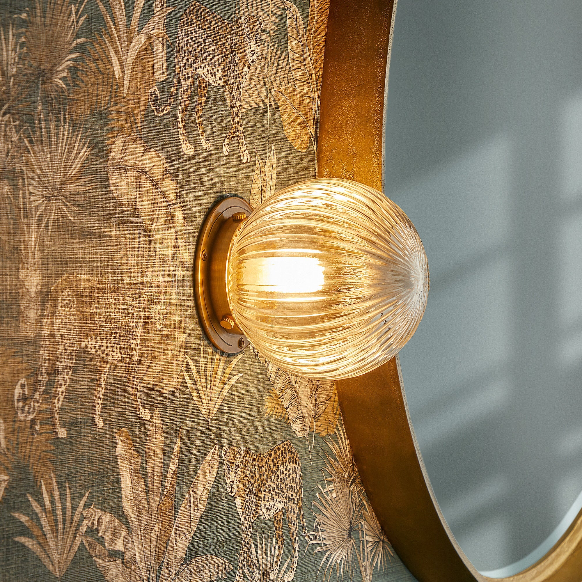 Smaller Plumb IP44 flush fitting in antiqued brass - Image 5