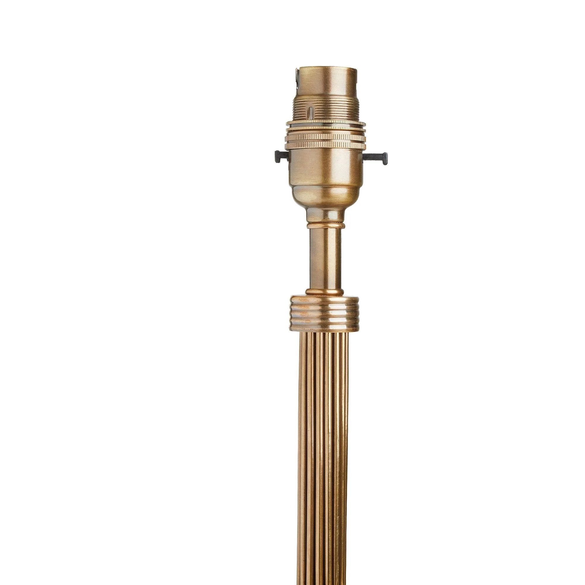 Smaller Wrappling table lamp in antique brass - Image 3
