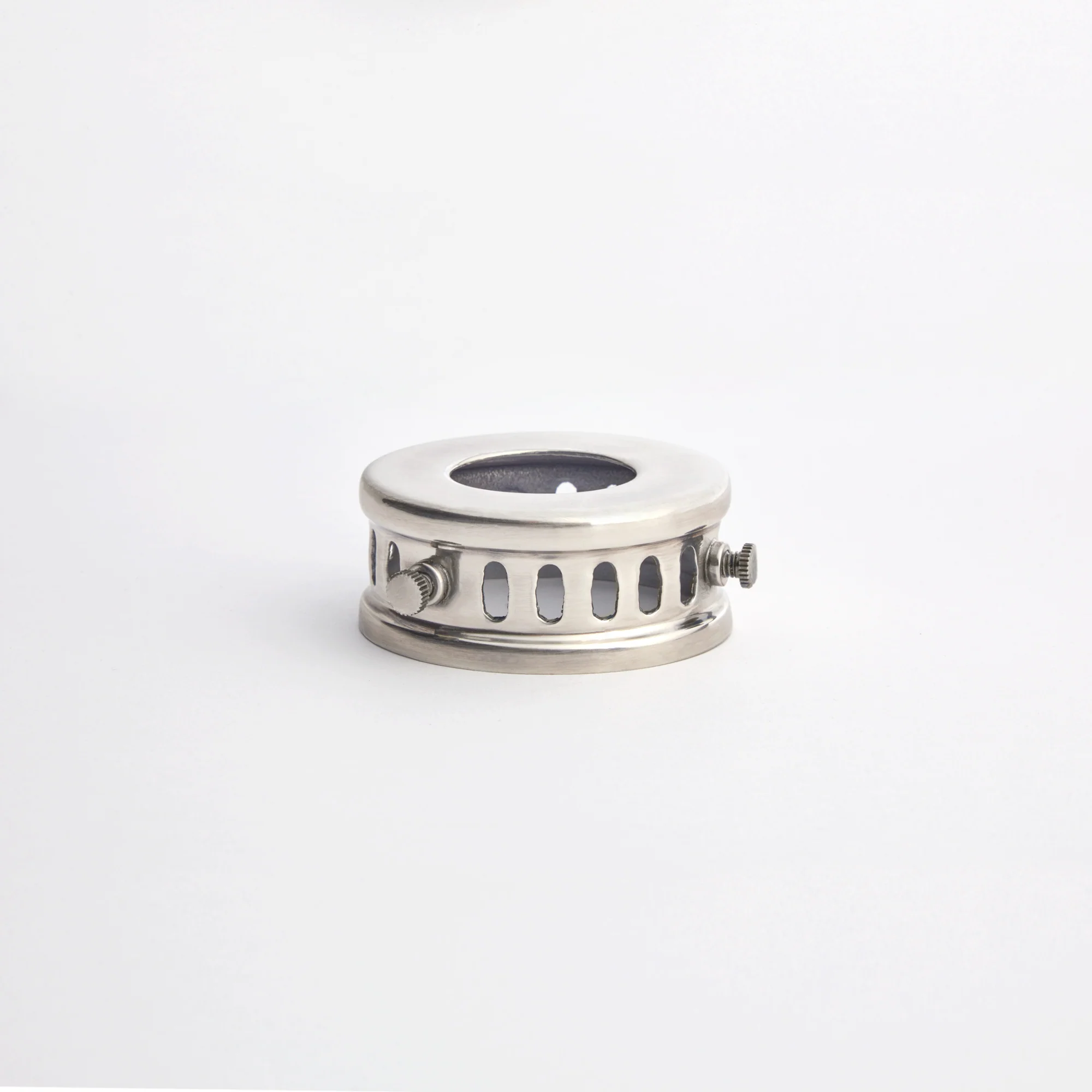 Smallest Andy gallery in antiqued silver