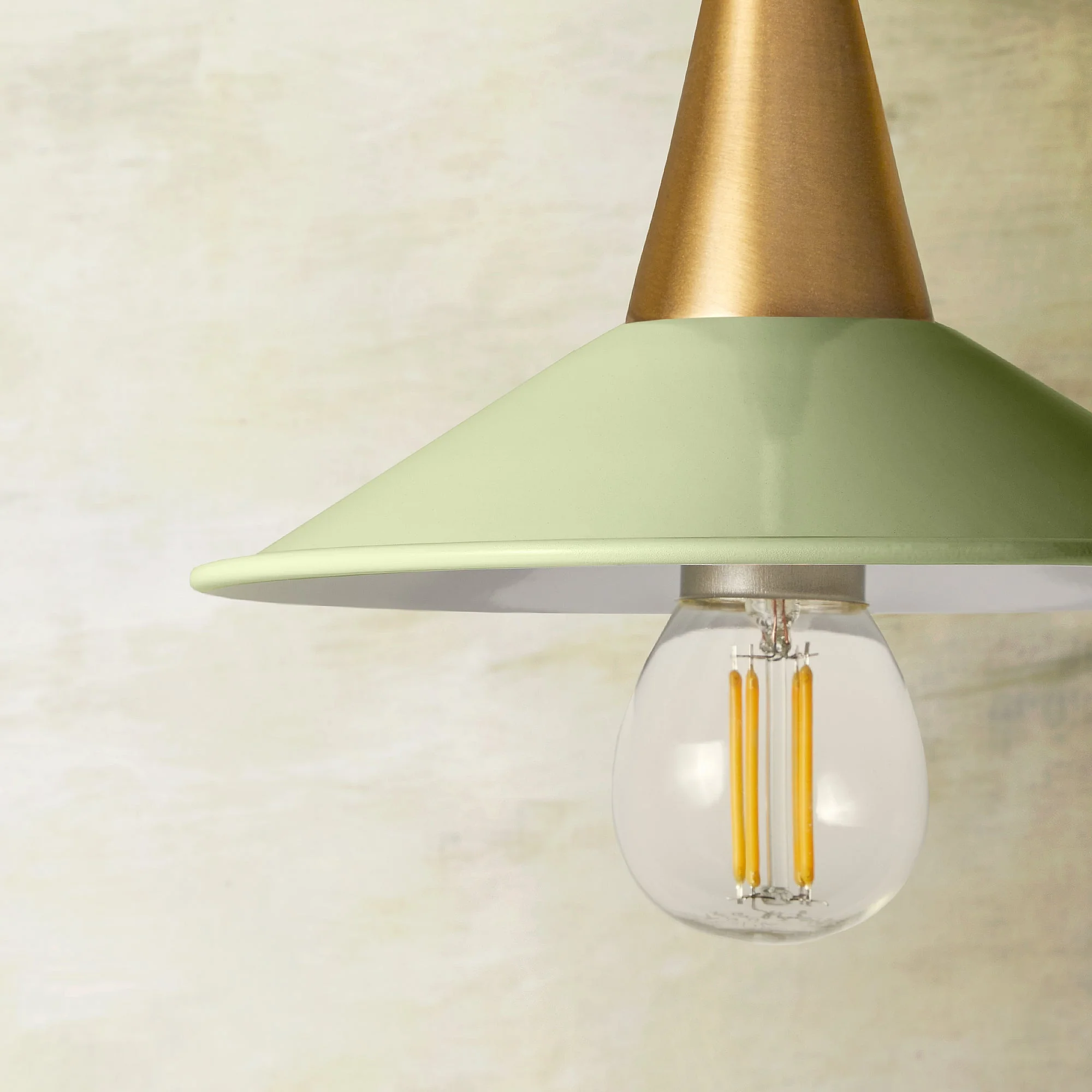 Smallest Cookie shade in frosty green with stone interior - Image 3