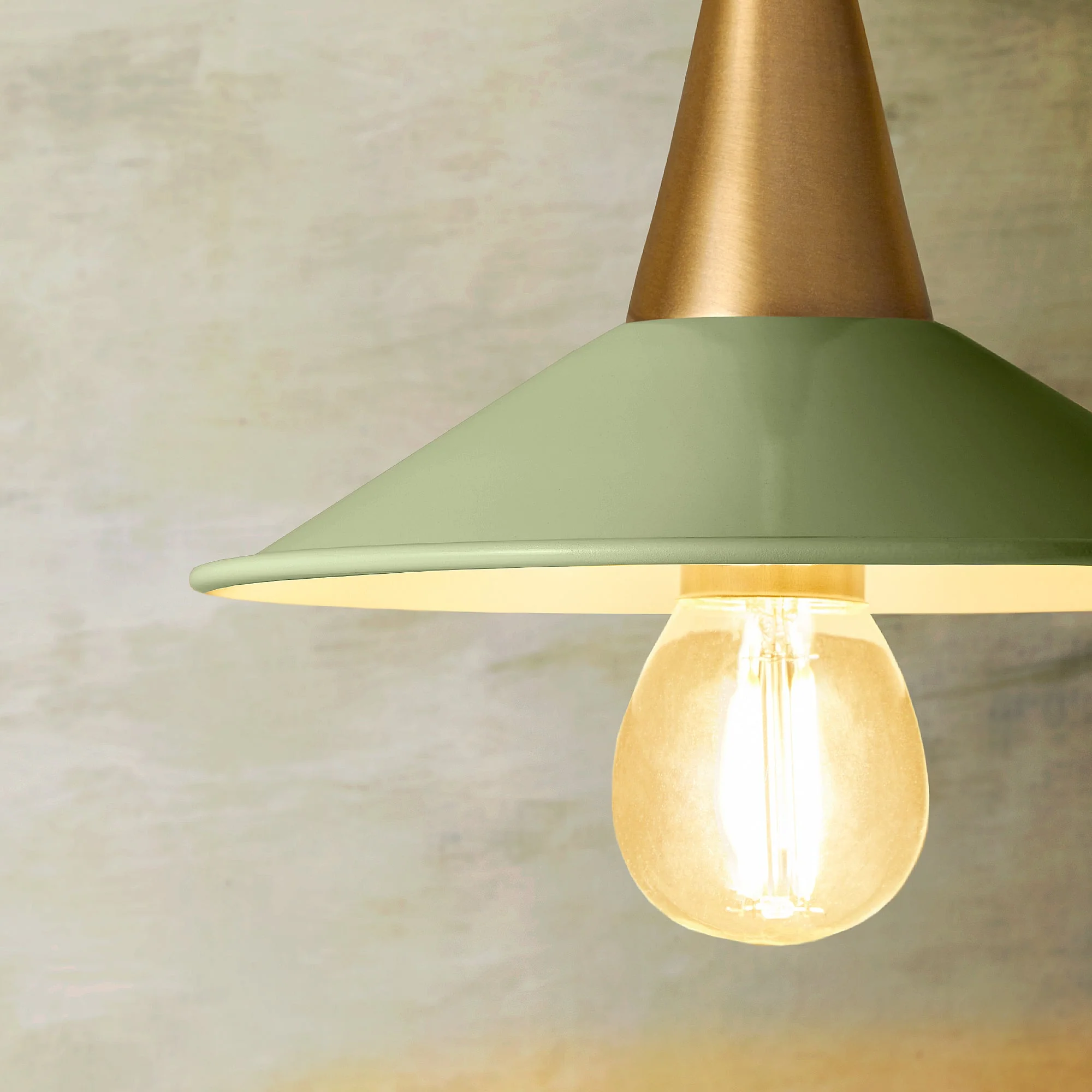 Smallest Cookie shade in frosty green with stone interior - Image 4