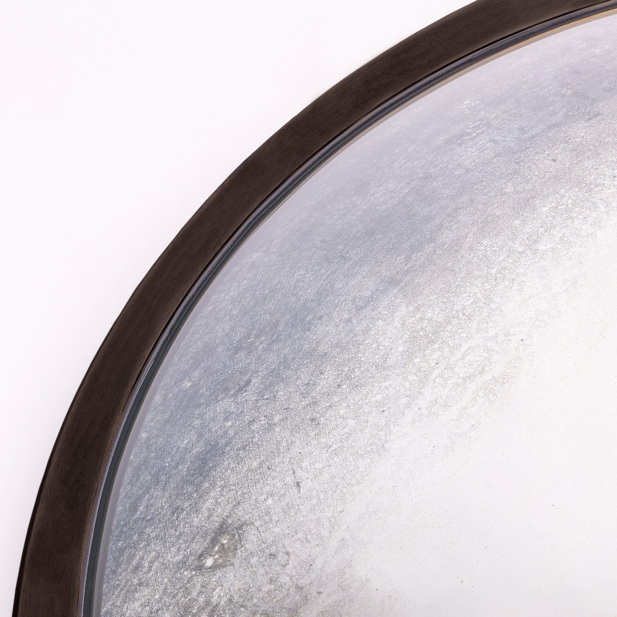 Smallest Grouper convex mirror with antiqued glass - Image 2