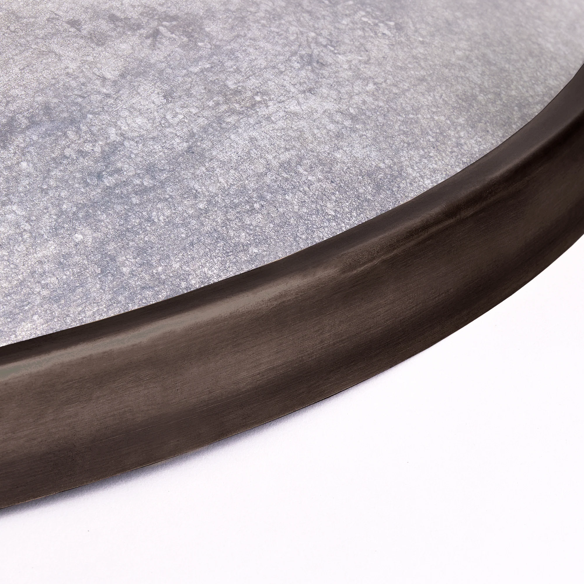 Smallest Grouper convex mirror with antiqued glass - Image 3