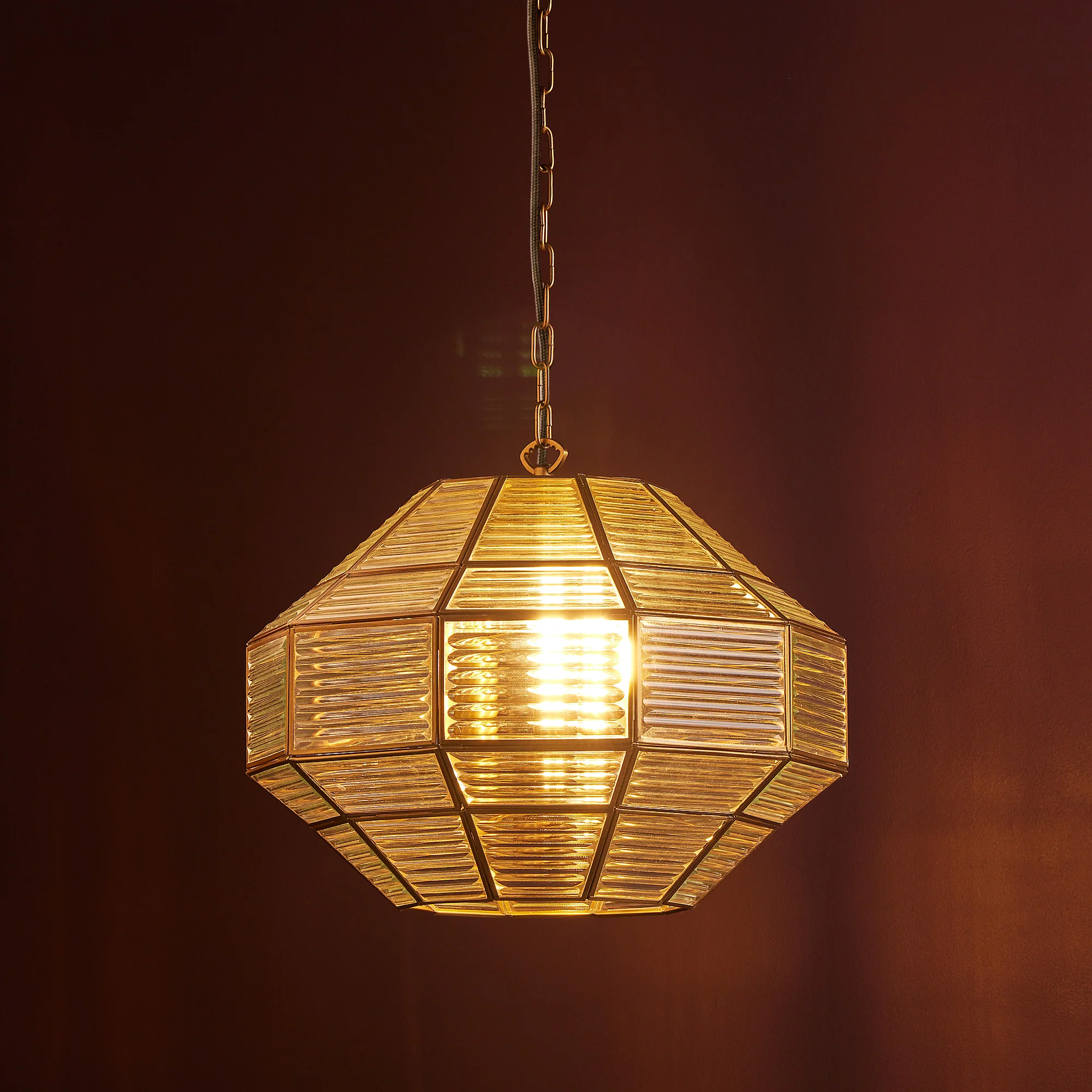 Solo pendant with patterned glass - Image 2