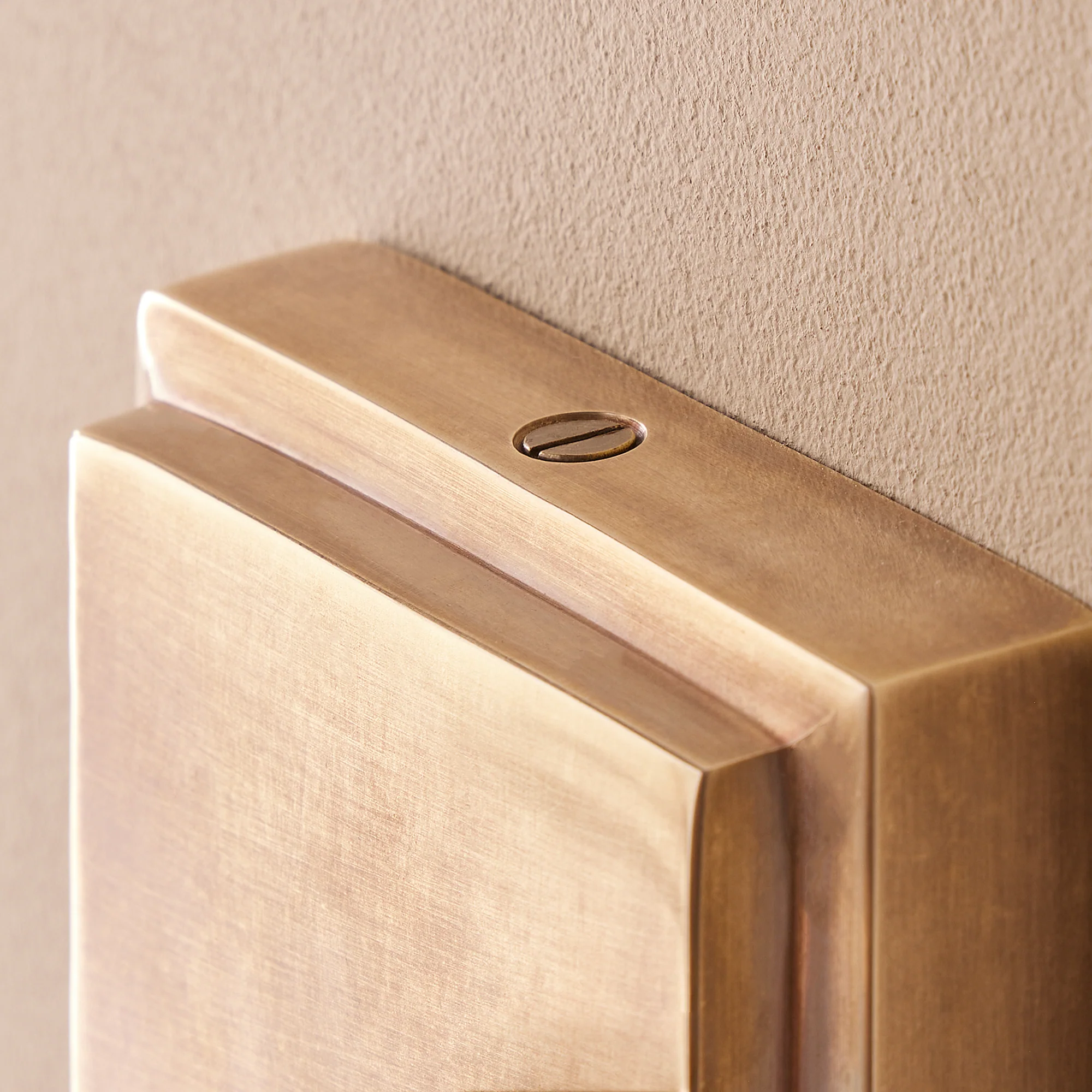 Sovana wall light in aged brass with glass shades - Image 5