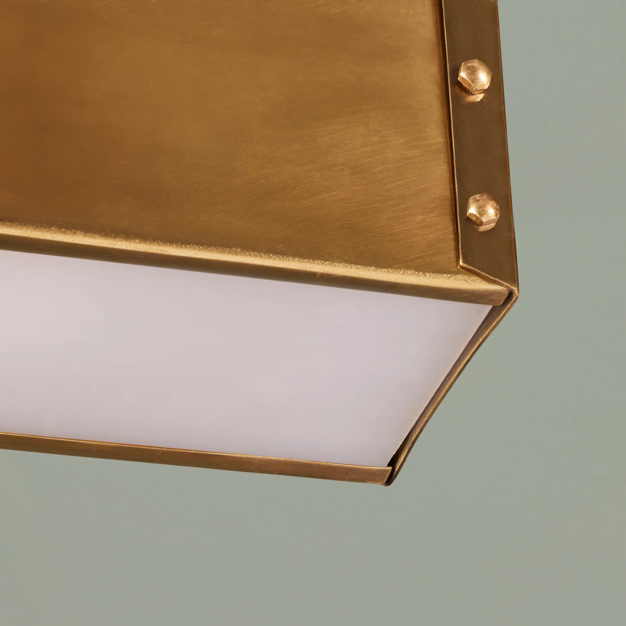 Stig pendant in aged brass - Image 5