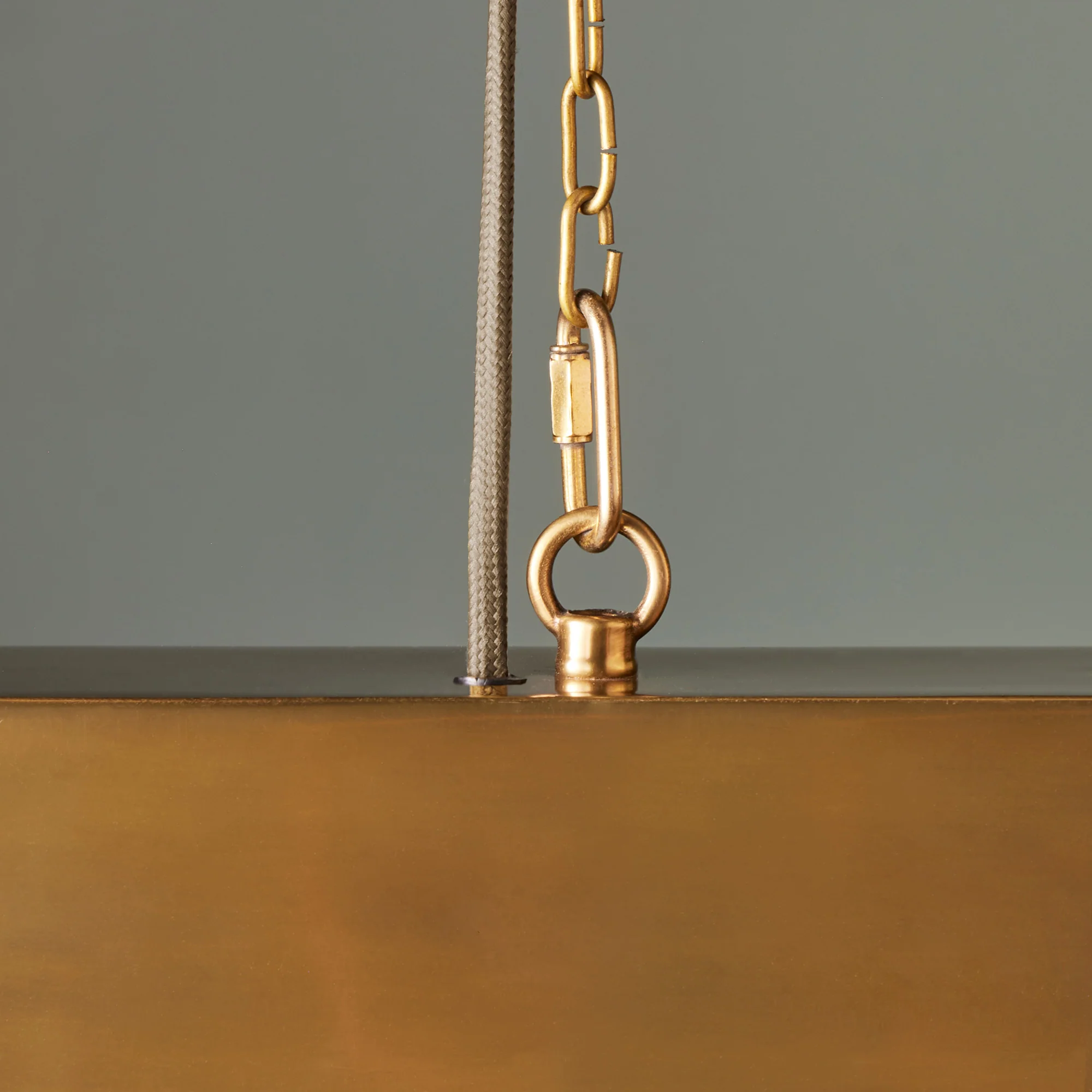 Stig pendant in aged brass - Image 7