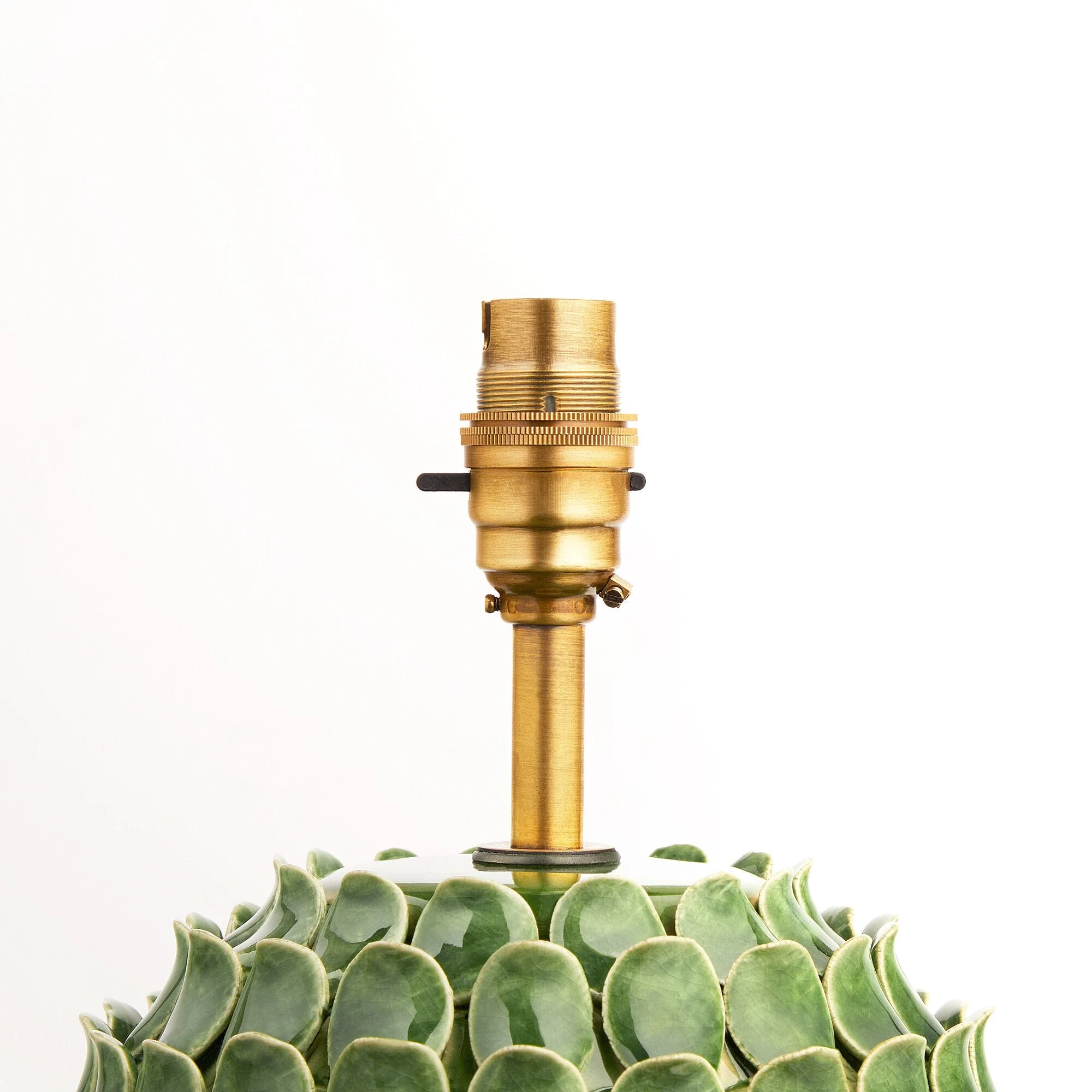Regular Stucco table lamp in Emerald - Image 10