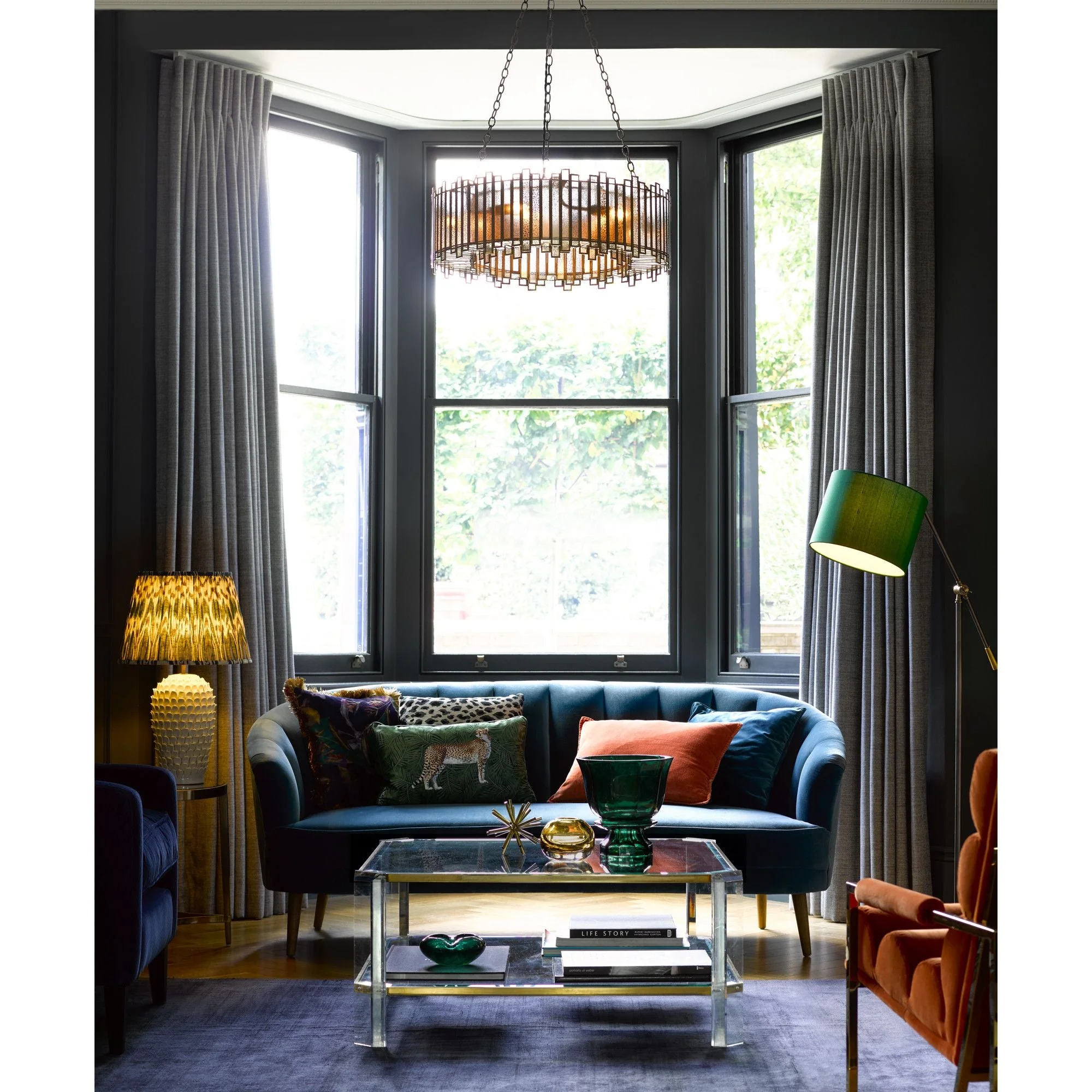 Regular Stucco table lamp in stone ceramic - Image 11