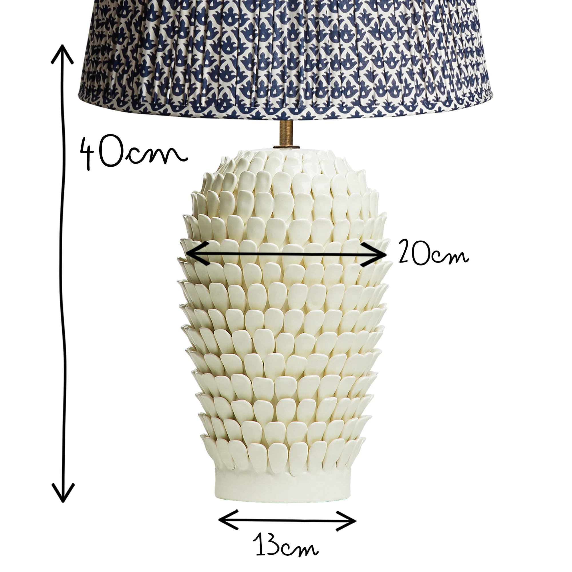 Regular Stucco table lamp in stone ceramic - Image 15