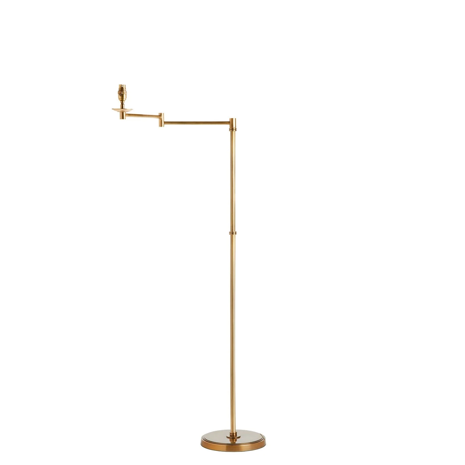 Swing articulated standing lamp in brass - Image 8