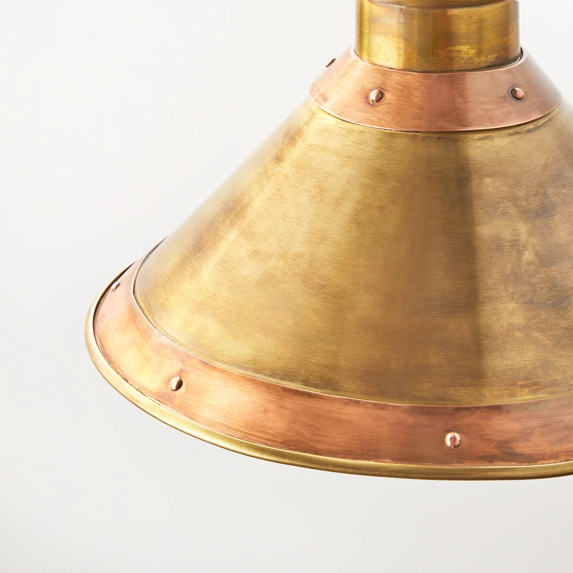 Tarn pendant in aged brass and copper - Image 7