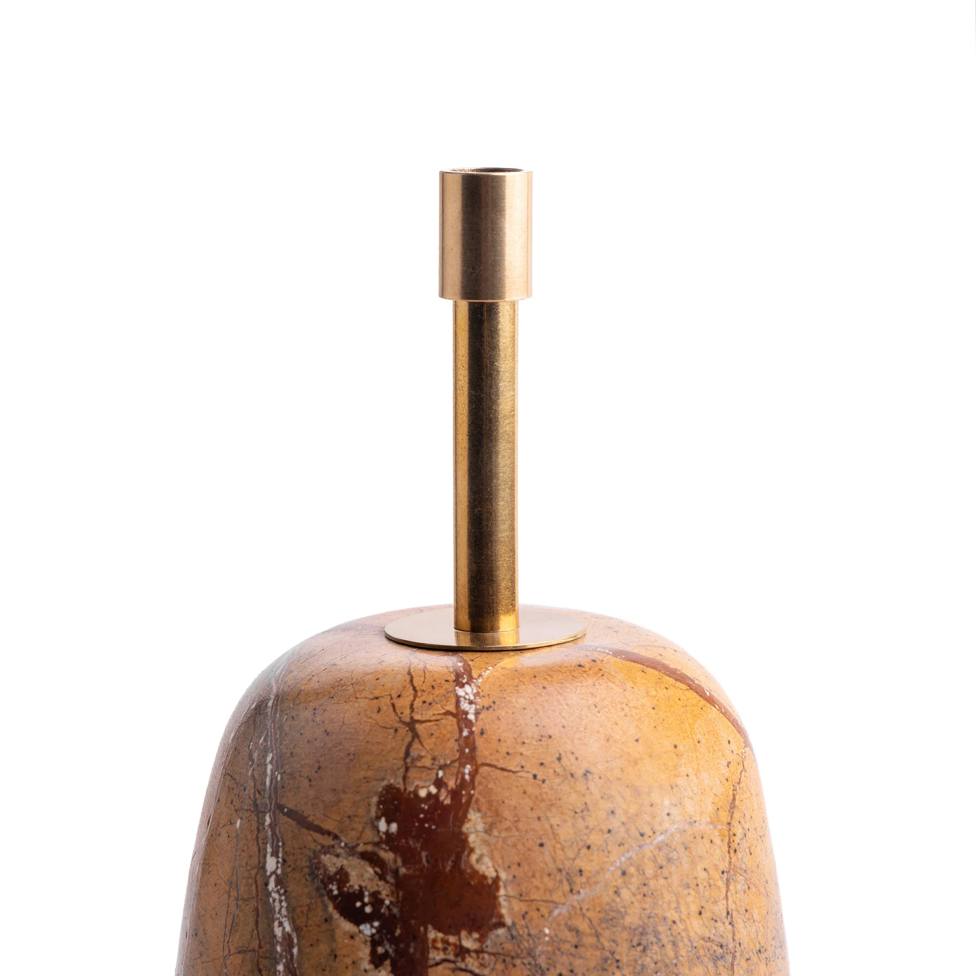 Thimble rechargeable table lamp in natural marble - Image 8