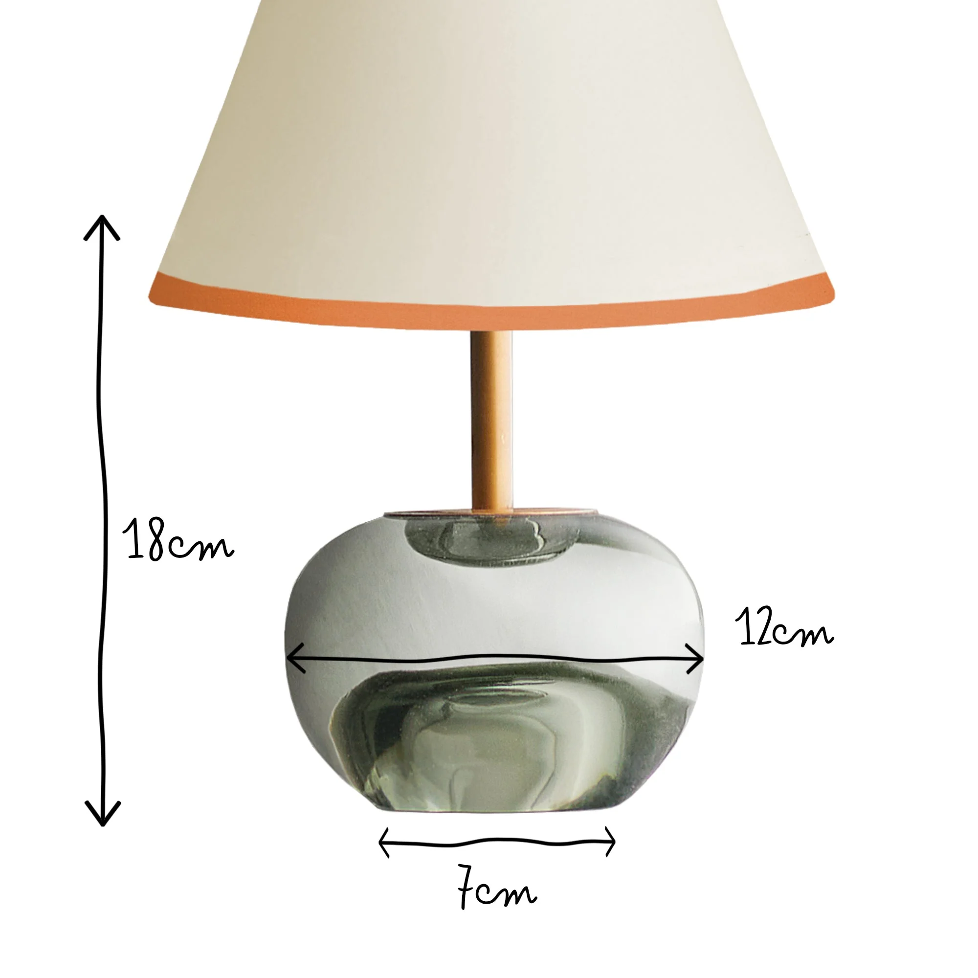 Tiddly Pomme table lamp in green - Image 10