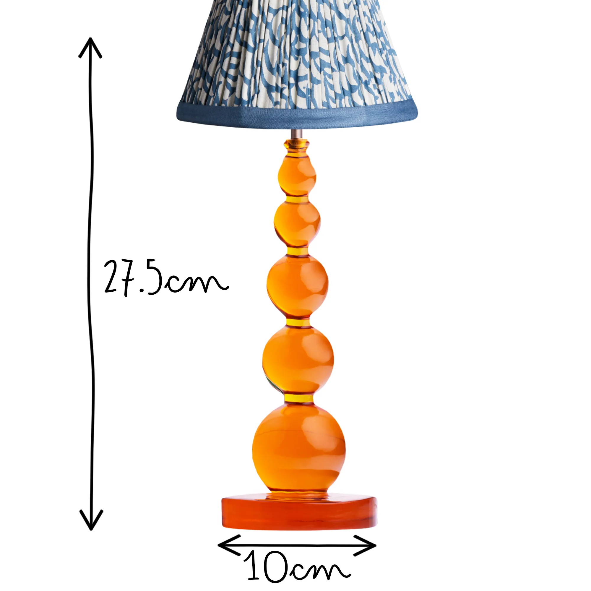 Tiny Aurora rechargeable table lamp in amber - Image 12