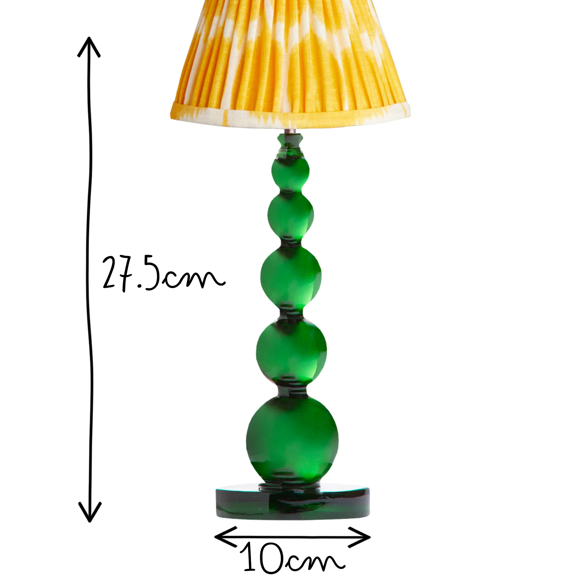 Tiny Aurora rechargeable table lamp in green - Image 13
