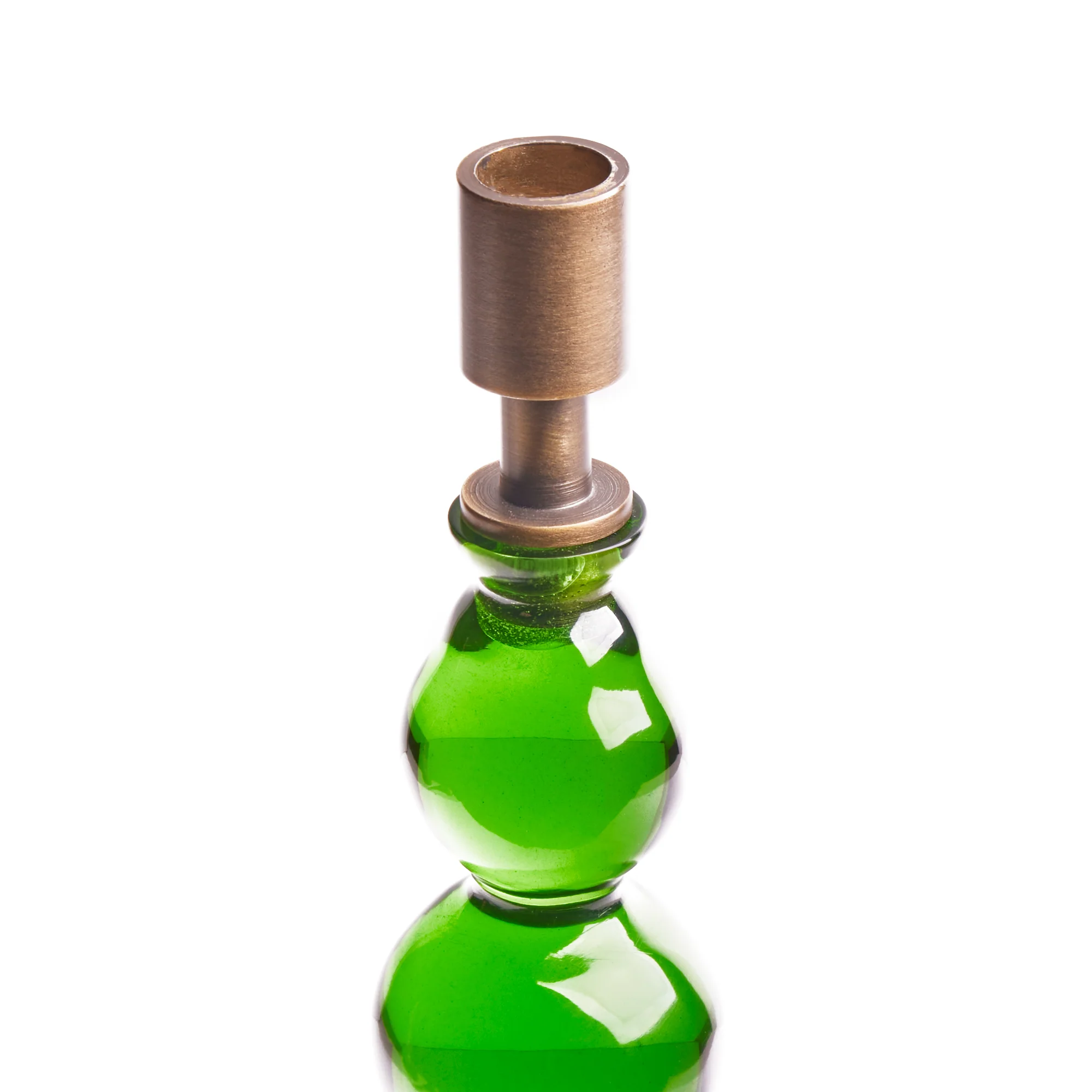 Tiny Aurora rechargeable table lamp in green - Image 8