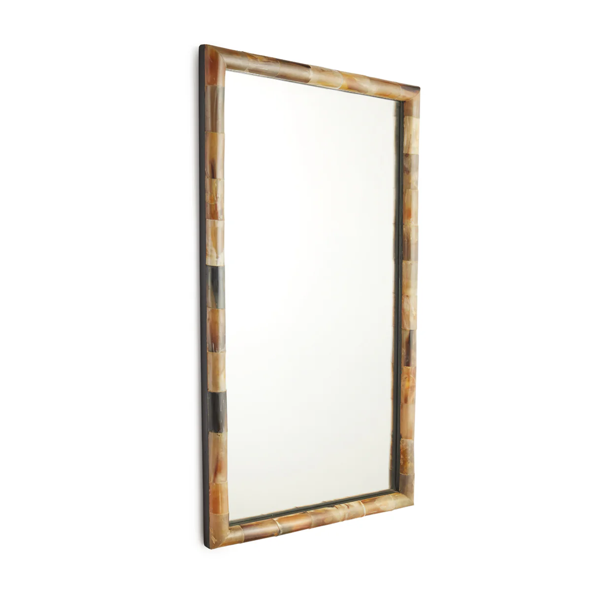 Tortie mirror in natural bone - Image 4