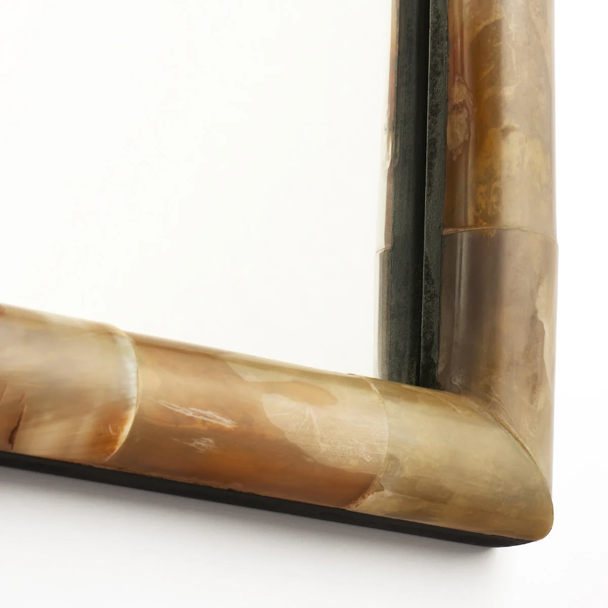 Tortie mirror in natural bone - Image 9