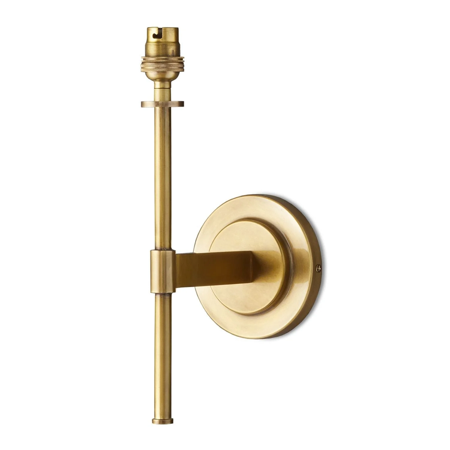 Tremmers wall fitting in antique brass